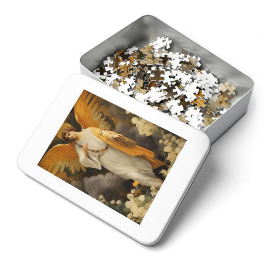 Saint Gabriel the Archangel - Puzzle and Keepsake Tin - Religious Jigsaw Puzzle (30, 110, 252, 500,1000-Piece) - Religious Puzzle