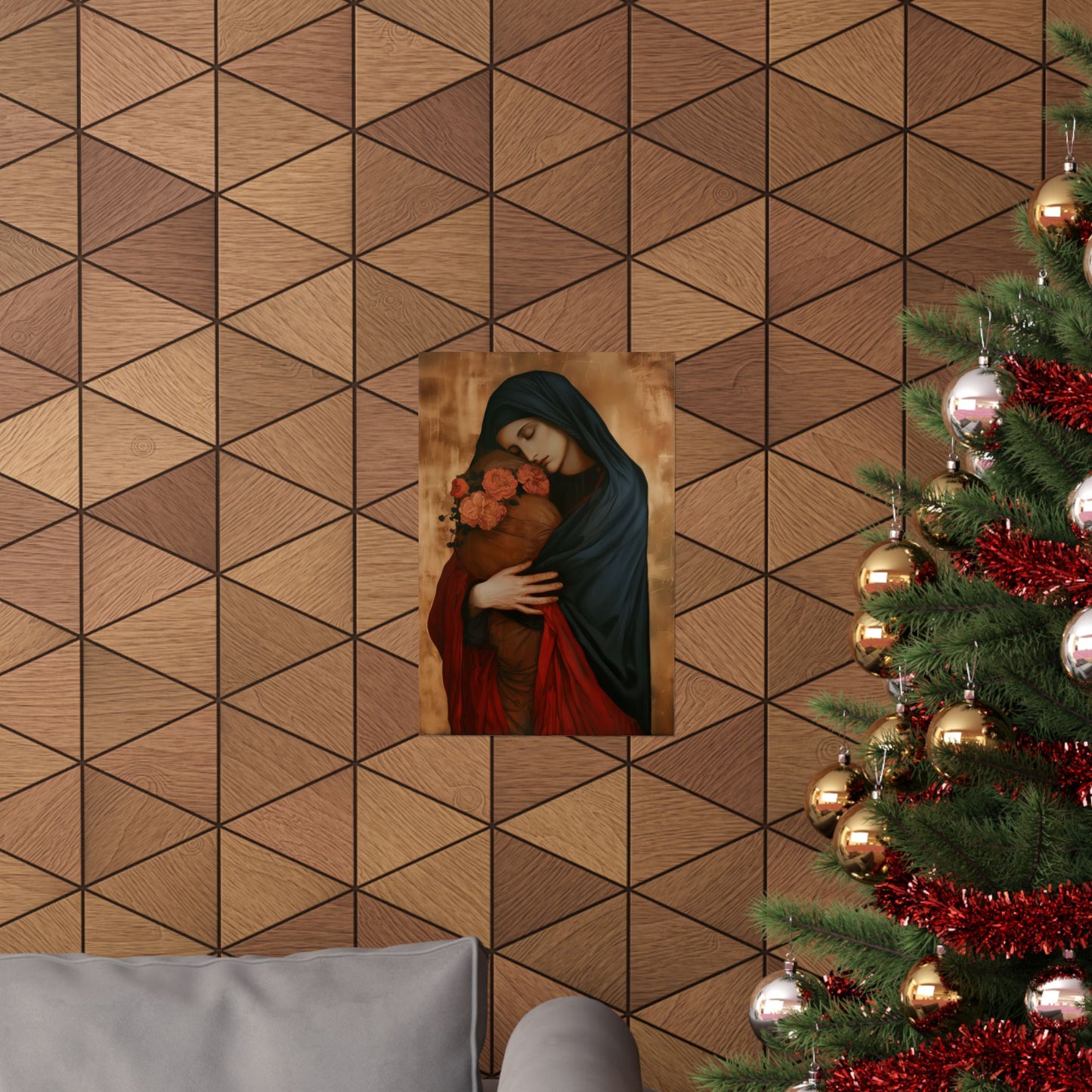 Blessed Are the Innocent in His Kingdom - The Feast of the Holy Innocents - Multiple Sizes - Premium Posters - Catholic Art - Christian