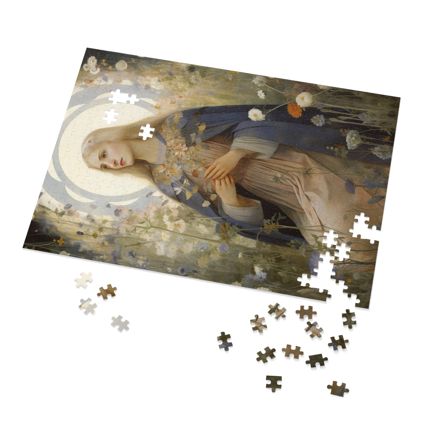 Saint Hildegarde - Puzzle and Keepsake Tin - Religious Jigsaw Puzzle (30, 110, 252, 500,1000-Piece) - Religious Puzzle