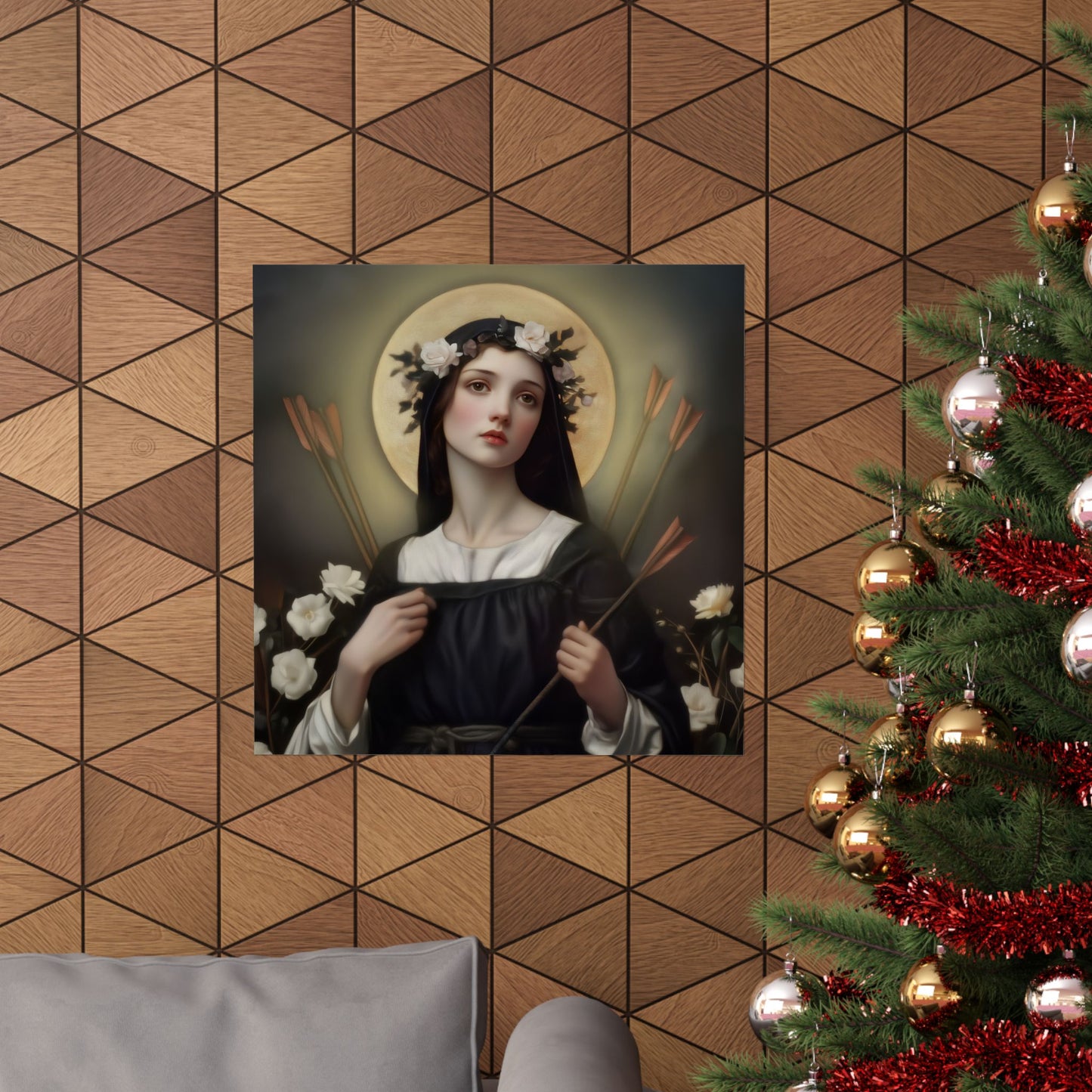 Saint Dorothy of Montau - Sanctified Souls Print - Multiple Sizes - Premium Matte Vertical Posters