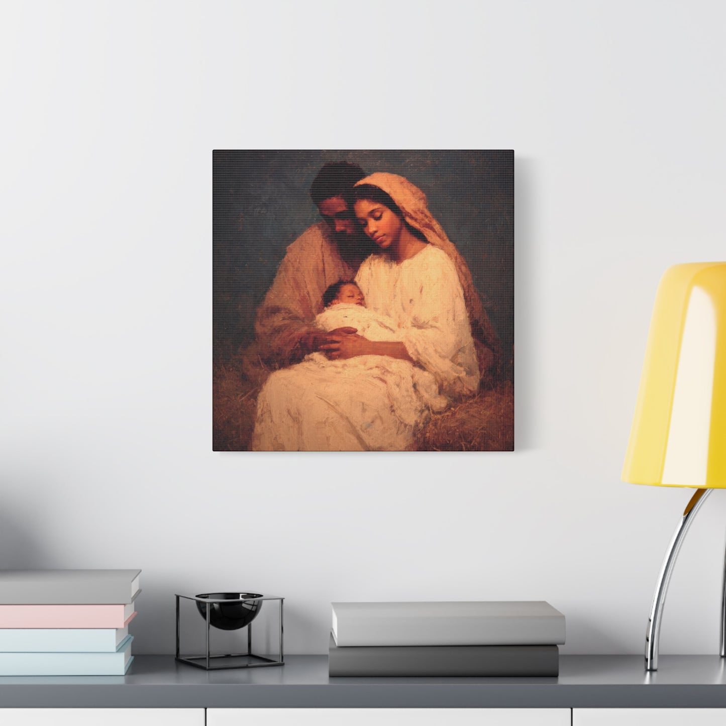 Love Made Visible in the Holy Family - Gallery Wrapped Canvas - Print - Religious Art for your Home - Catholic