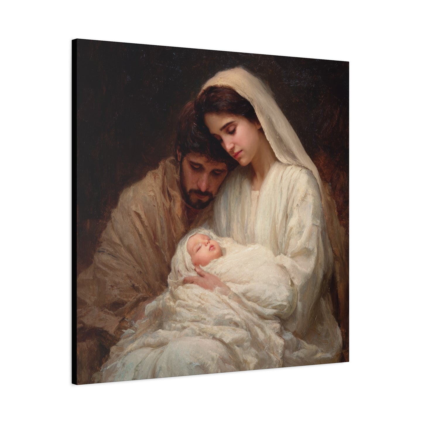The Quiet Kingdom of the Holy Family - Gallery Wrapped Canvas - Print - Religious Art for your Home - Catholic