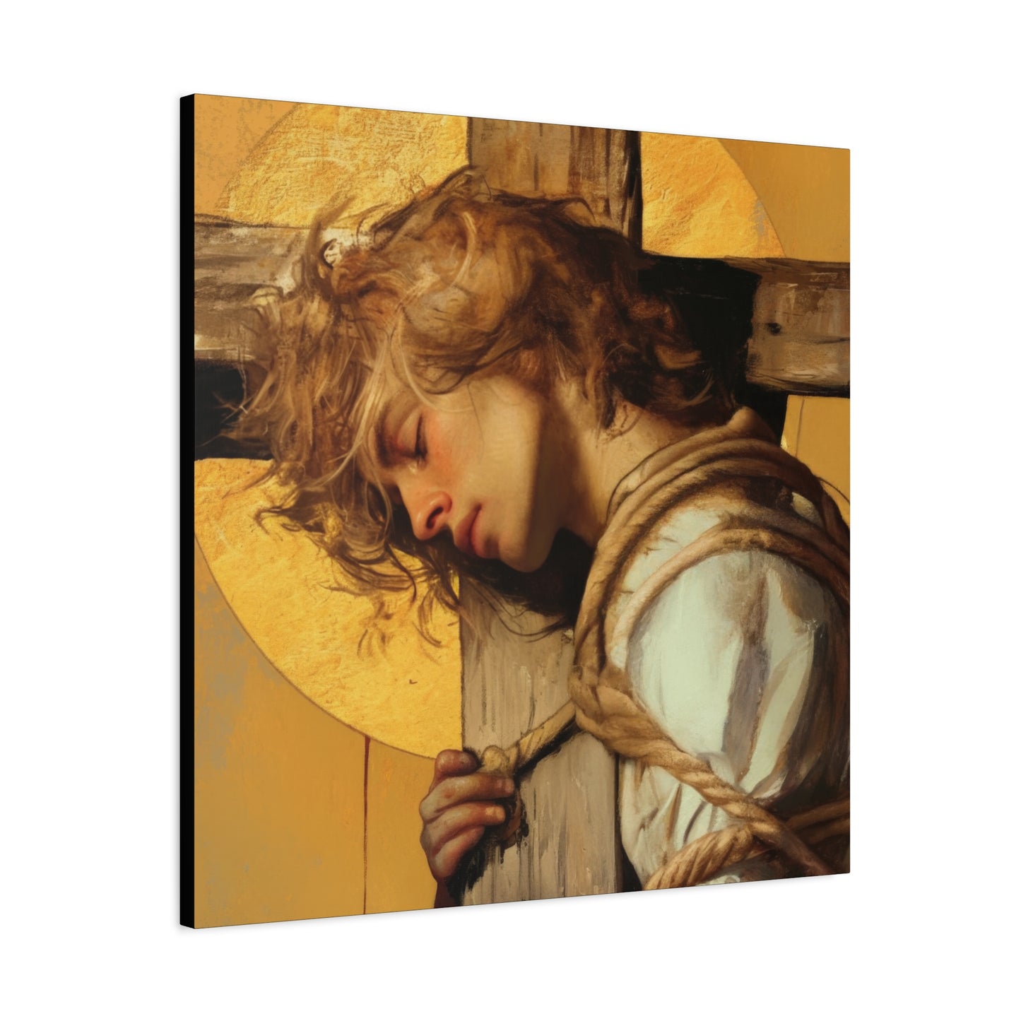 Saint Dismus, The 'Good Thief' - Gallery Wrapped Canvas - Print - Religious Art for your Home - Catholic Art