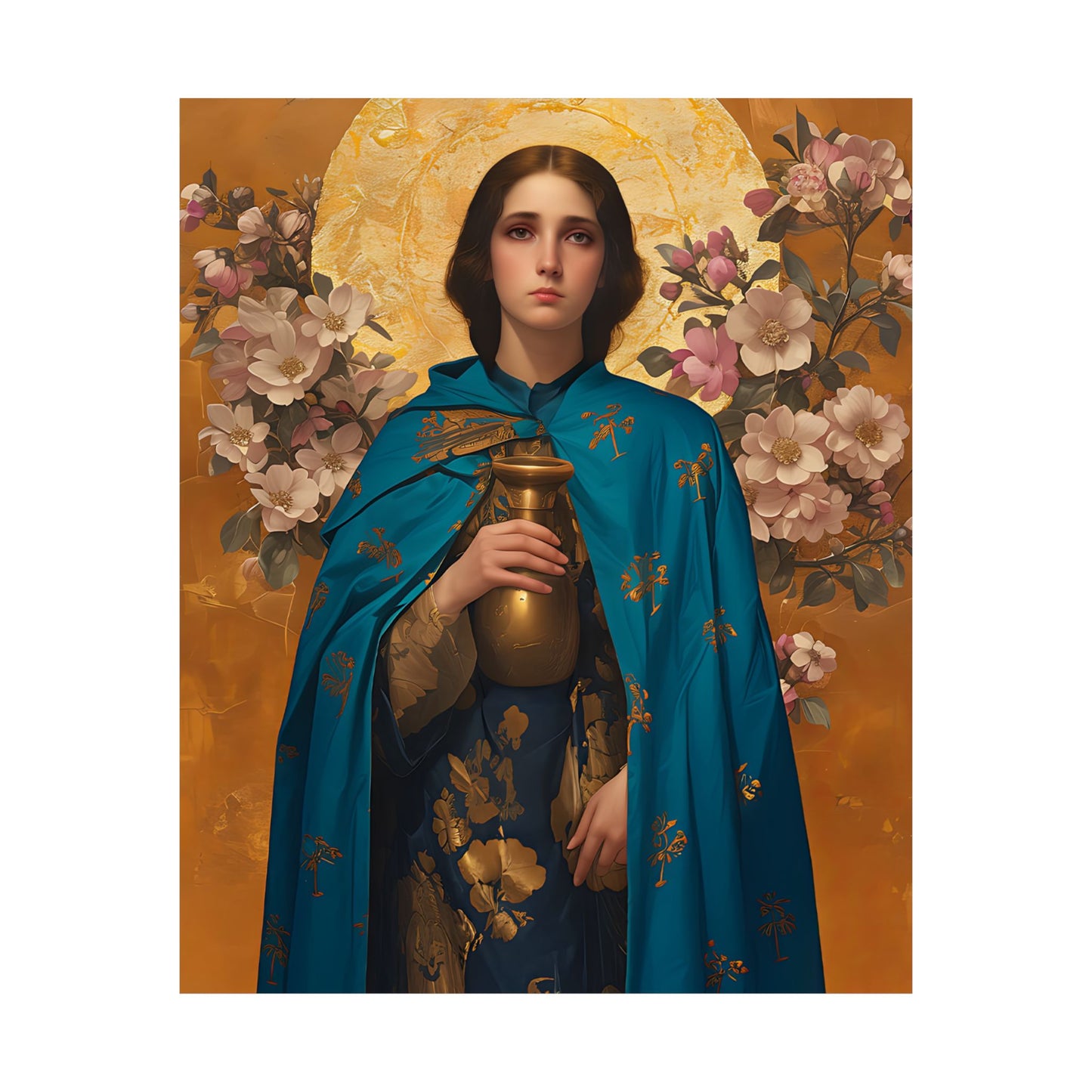 Saint Anastasia the Patrician of Alexandria - Sanctified Souls Print - Multiple Sizes - Premium Matte Vertical Posters