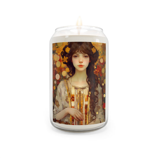 Saint Cecilia  - Scented Prayer Candle, 13.75oz - Tall Size - Religious Prayer Candle - Catholic Art