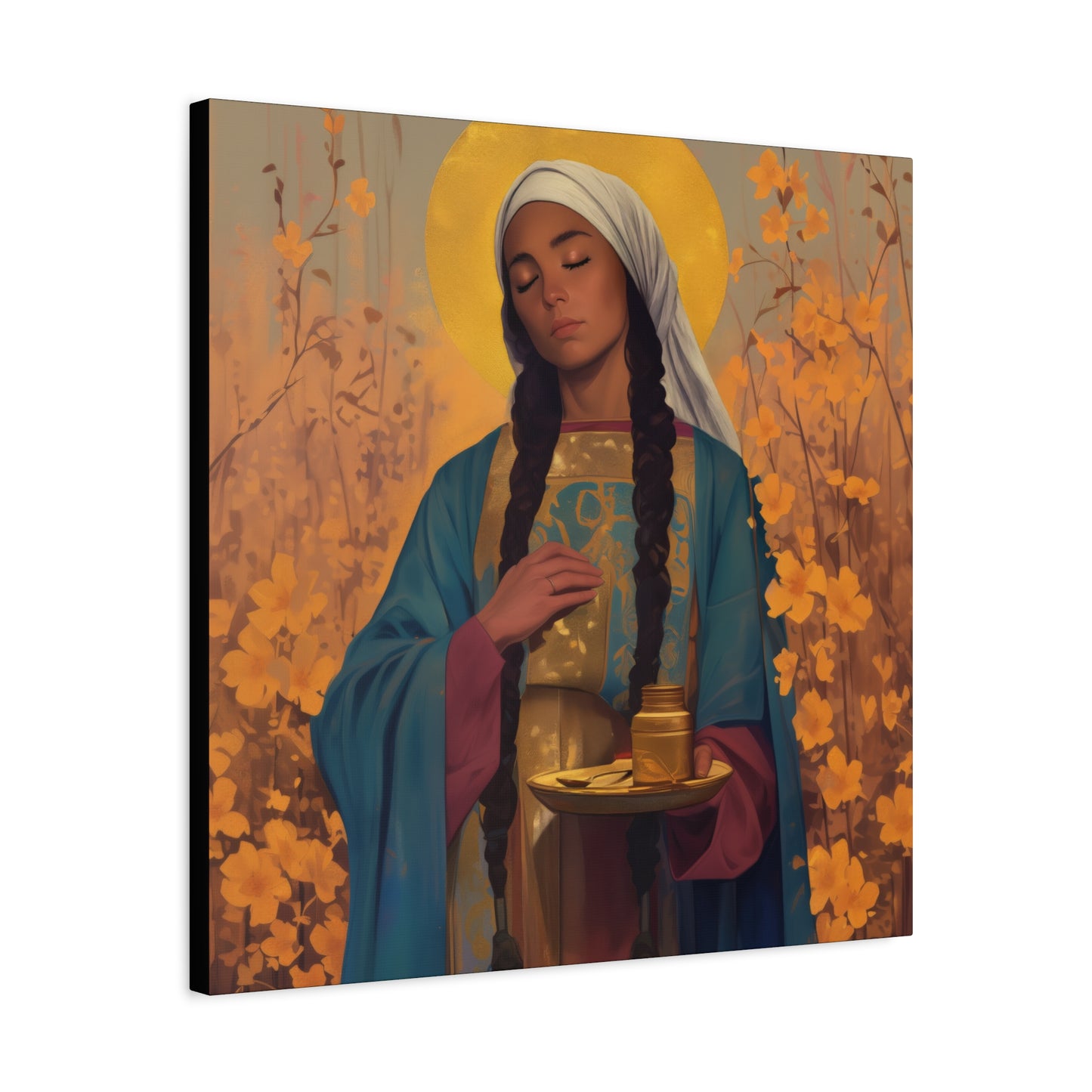 Saint Hermione of Ephesus - Gallery Wrapped Canvas - Print - Religious Art for your Home - Catholic Art Print