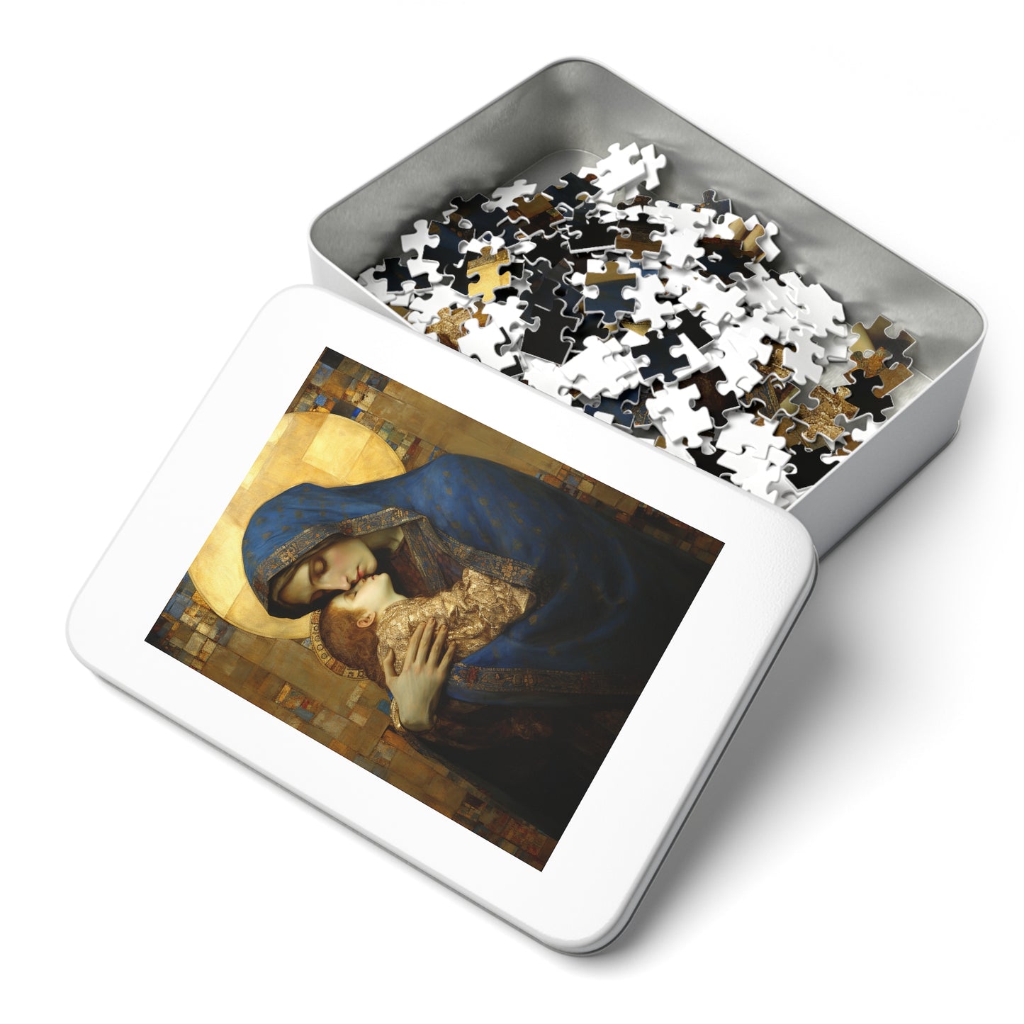 Madonna and Child - Virgin Mary and the Christ Child - Religious Jigsaw Puzzle (30, 110, 252, 500,1000-Piece) - Catholic Art - Faith Puzzle