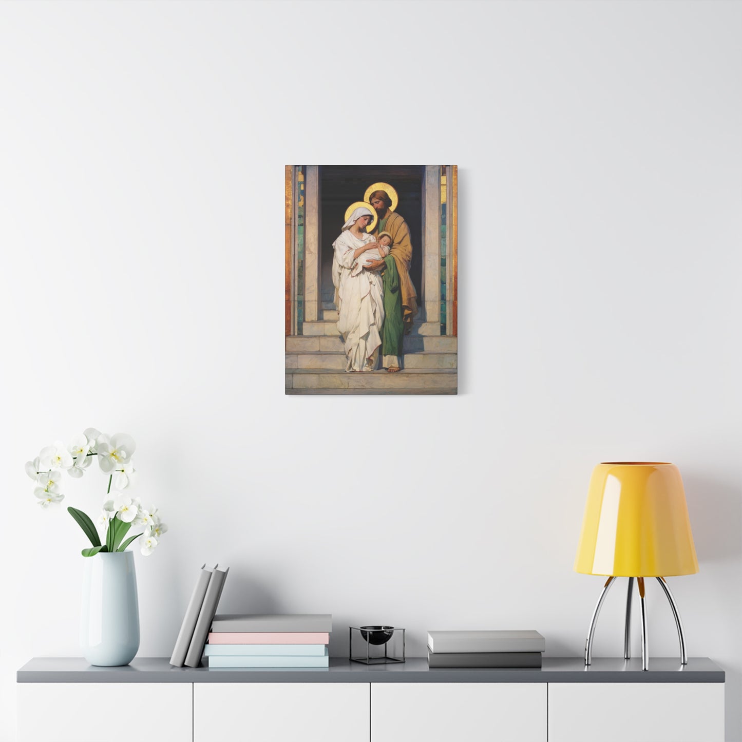 The Feast of the Presentation of the Lord - Holy Family - Gallery Wrapped Canvas - Print - Religious Art for your Home - Catholic art print - prayer room art