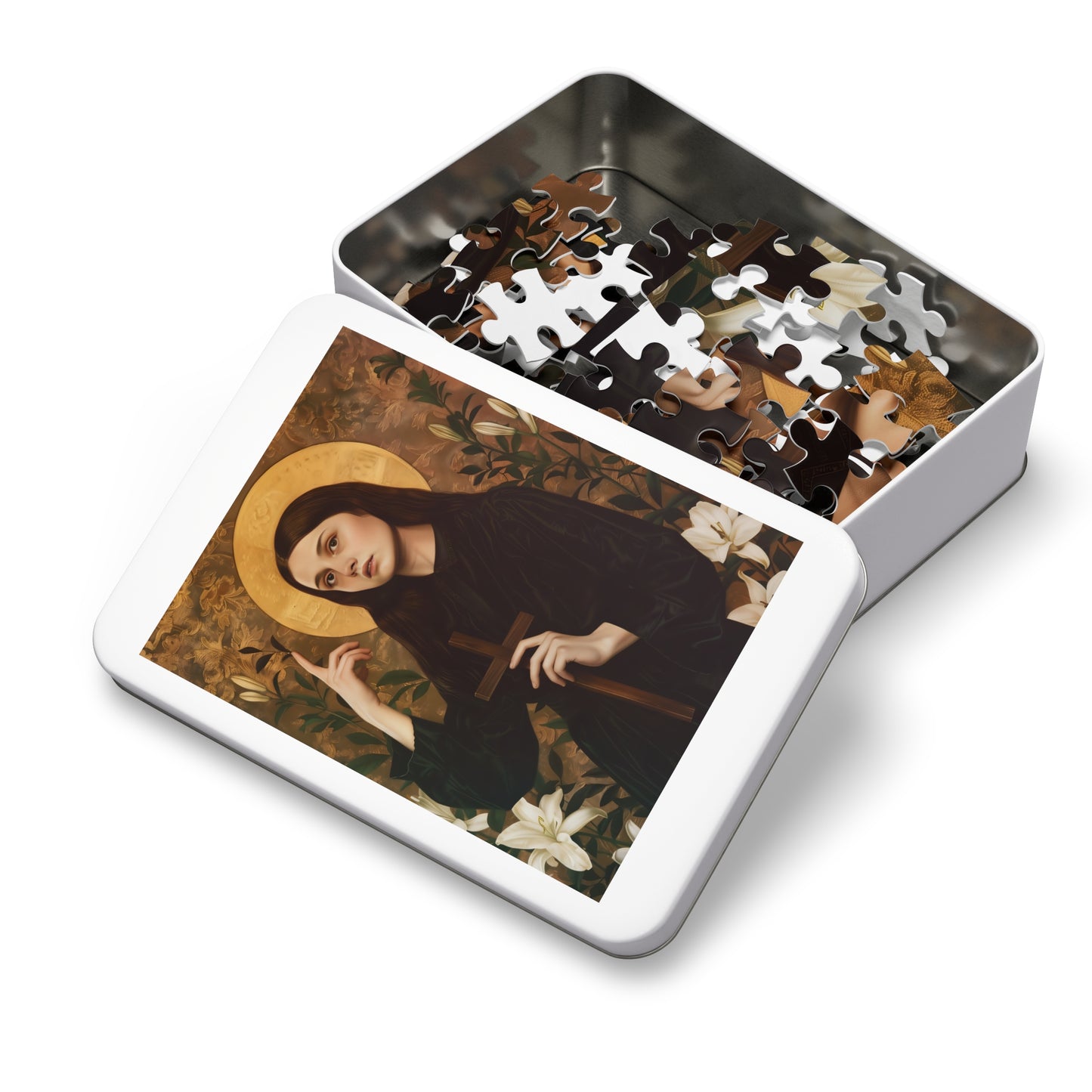 Saint Clelia Barbieri - Puzzle and Keepsake Tin - Religious (30, 110, 252, 500,1000) - Religious Puzzle - Religious