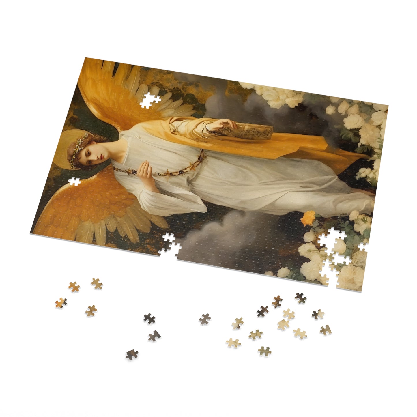 Saint Gabriel the Archangel - Puzzle and Keepsake Tin - Religious Jigsaw Puzzle (30, 110, 252, 500,1000-Piece) - Religious Puzzle