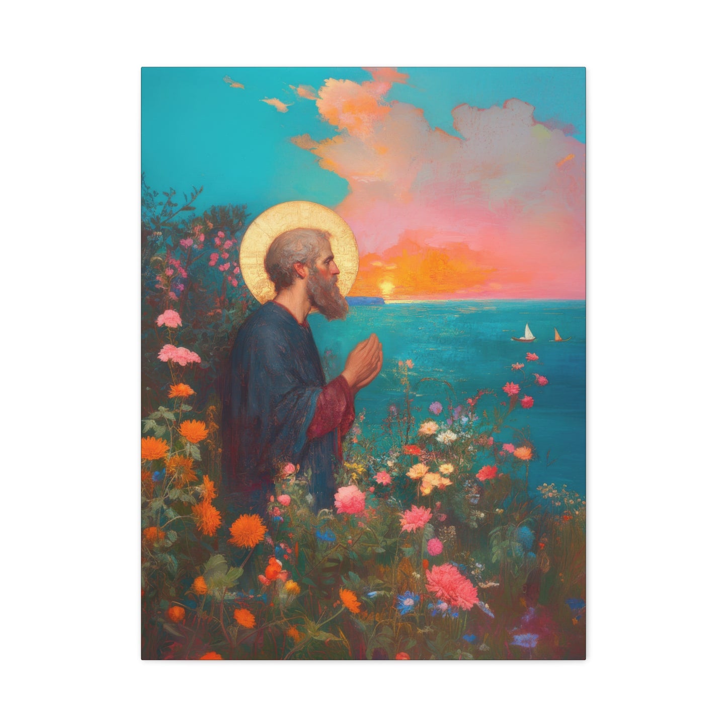 Saint Philip the Apostle - Gallery Wrapped Canvas - Print - Religious Art for your Home - Catholic Art