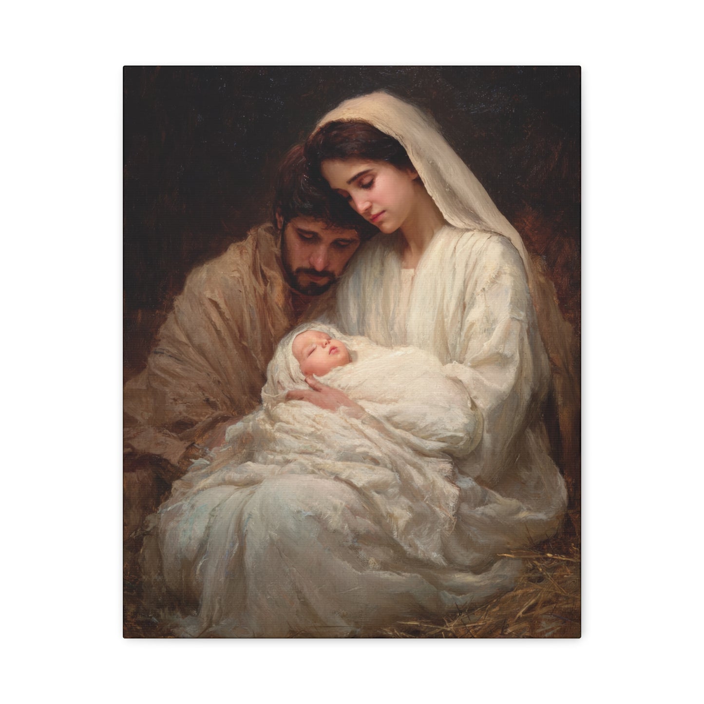 The Quiet Kingdom of the Holy Family - Gallery Wrapped Canvas - Print - Religious Art for your Home - Catholic