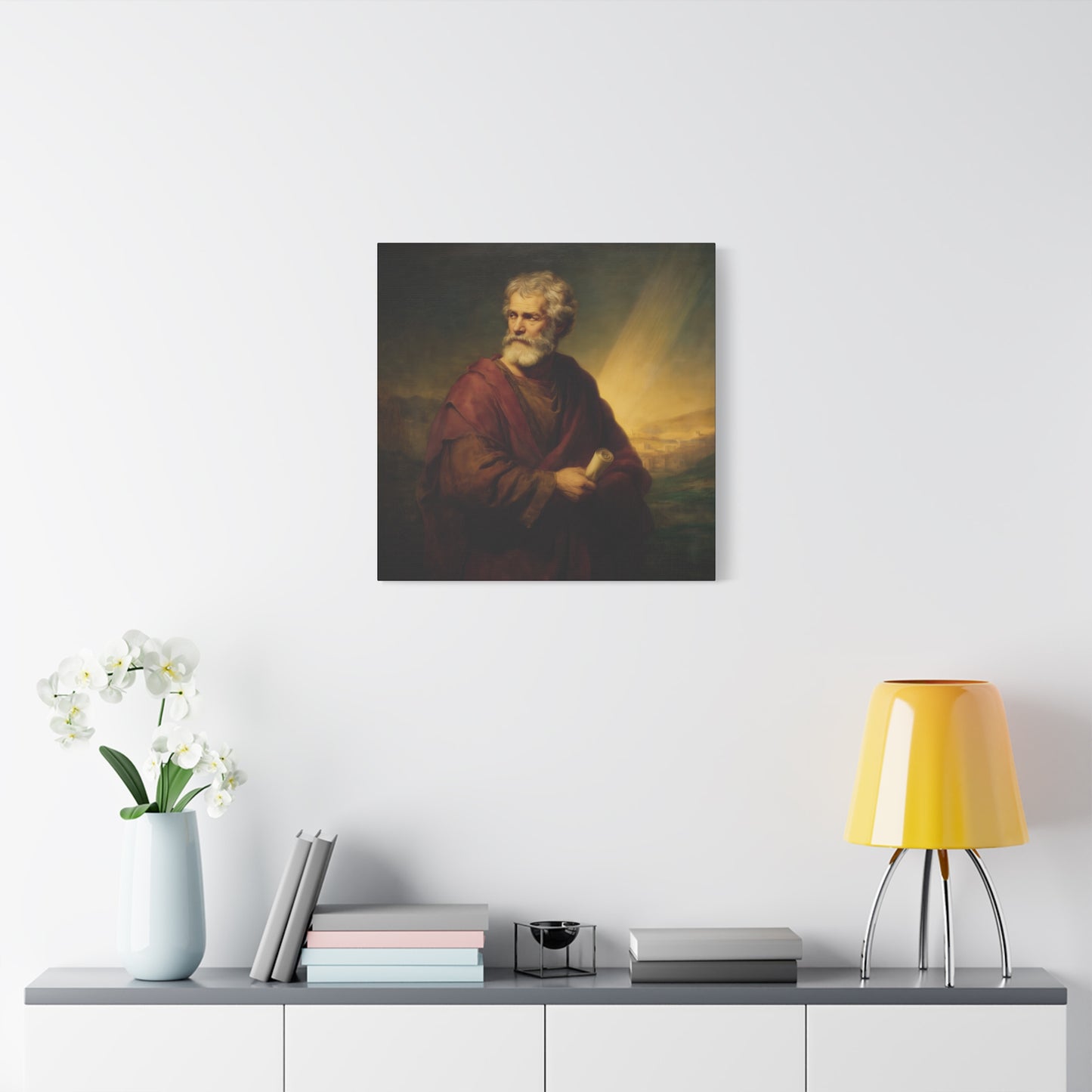 Saint Philip the Apostle -  Museum Wrapped Canvas - Sanctified Souls Print - Religious Art for your Home