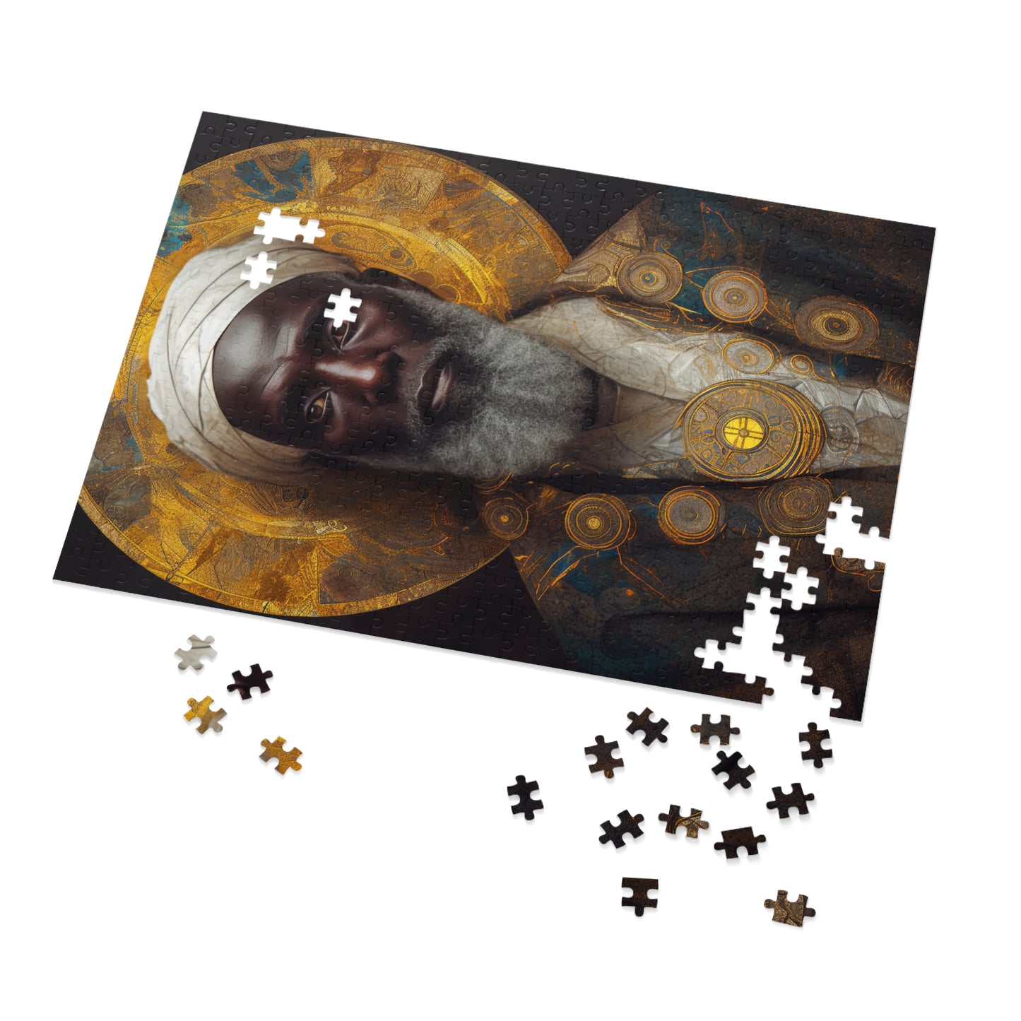Saint Benedict - Puzzle and Keepsake Tin - Religious Jigsaw Puzzle (30, 110, 252, 500,1000-Piece) - Religious Puzzle