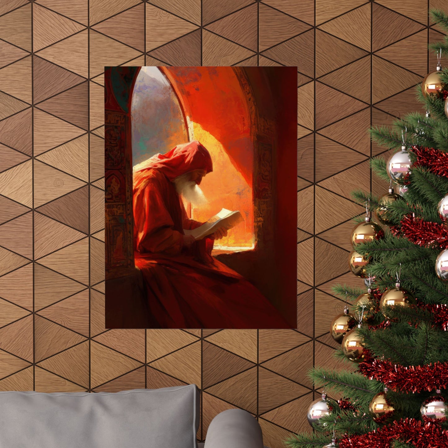 Isaiah and the Promise of the Holy One - Sanctified Souls Print - Multiple Sizes - Premium Matte Vertical Posters