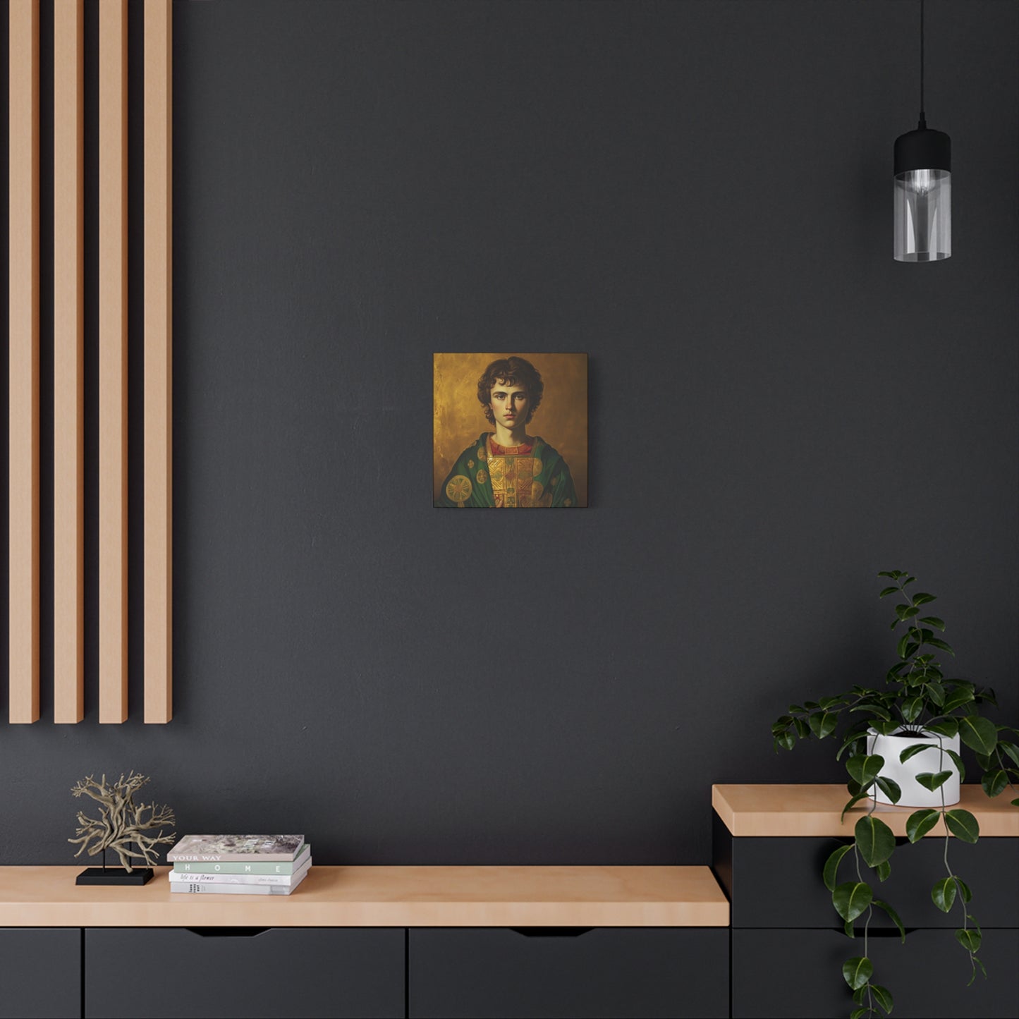 Saint Pantaleon Canvas Print - Multiple Sizes - Catholic Home art - Museum Wrapped Canvas - Sanctified Souls Print