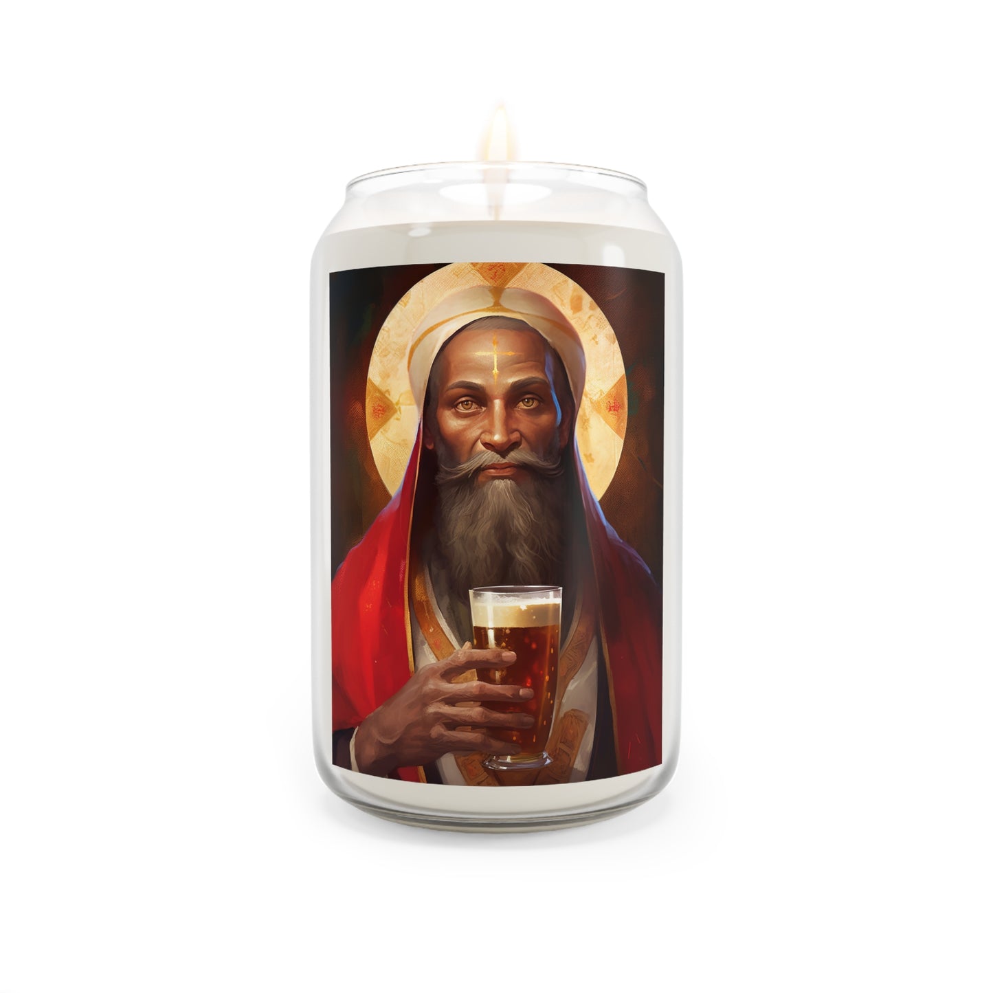 Saint Augustine of Hippo - Scented Prayer Candle, 13.75oz - Tall Size - Religious Prayer Candle - Catholic Art