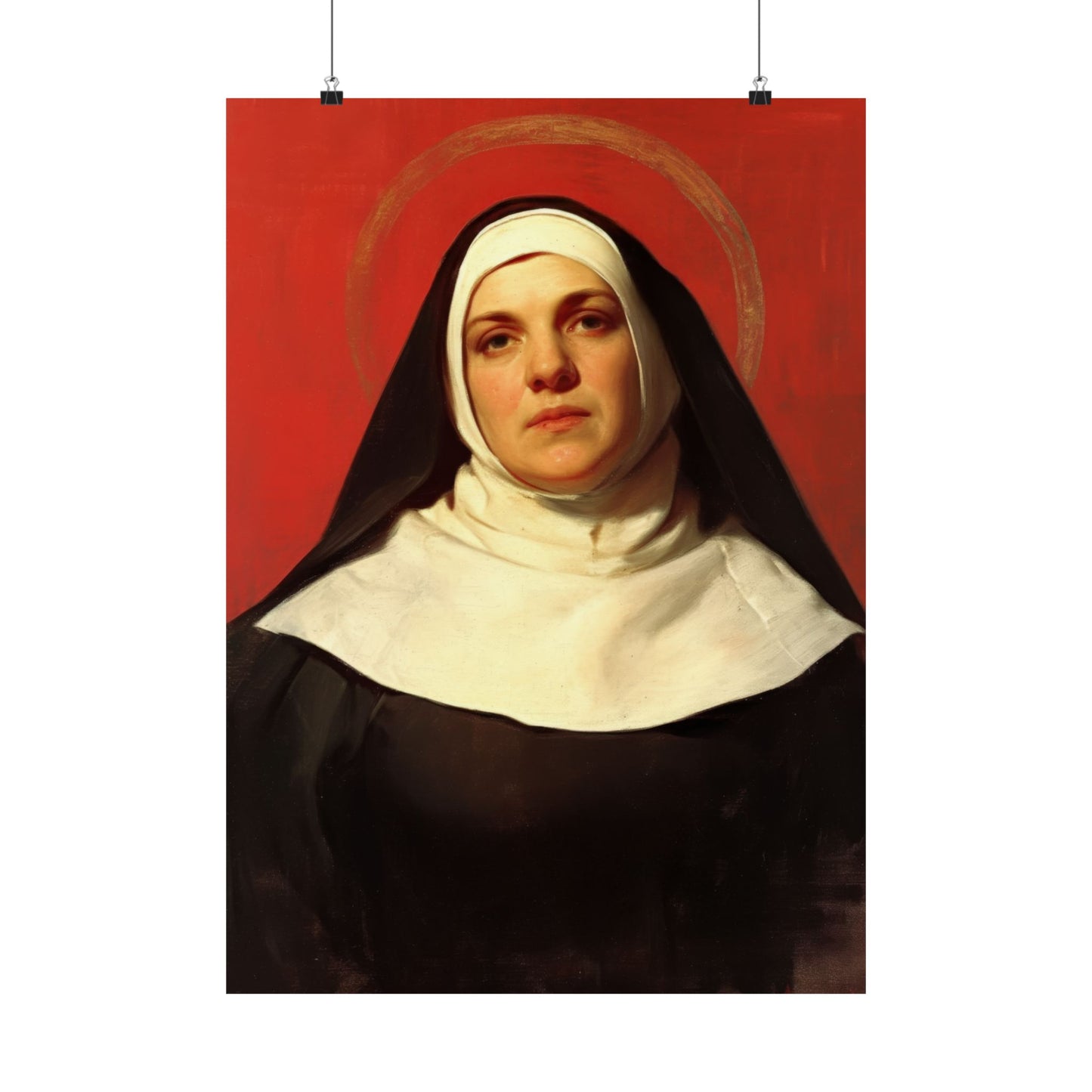 Saint Maria Giuseppa Rossello - Sanctified Souls Print - Multiple Sizes - Premium Matte Vertical Posters