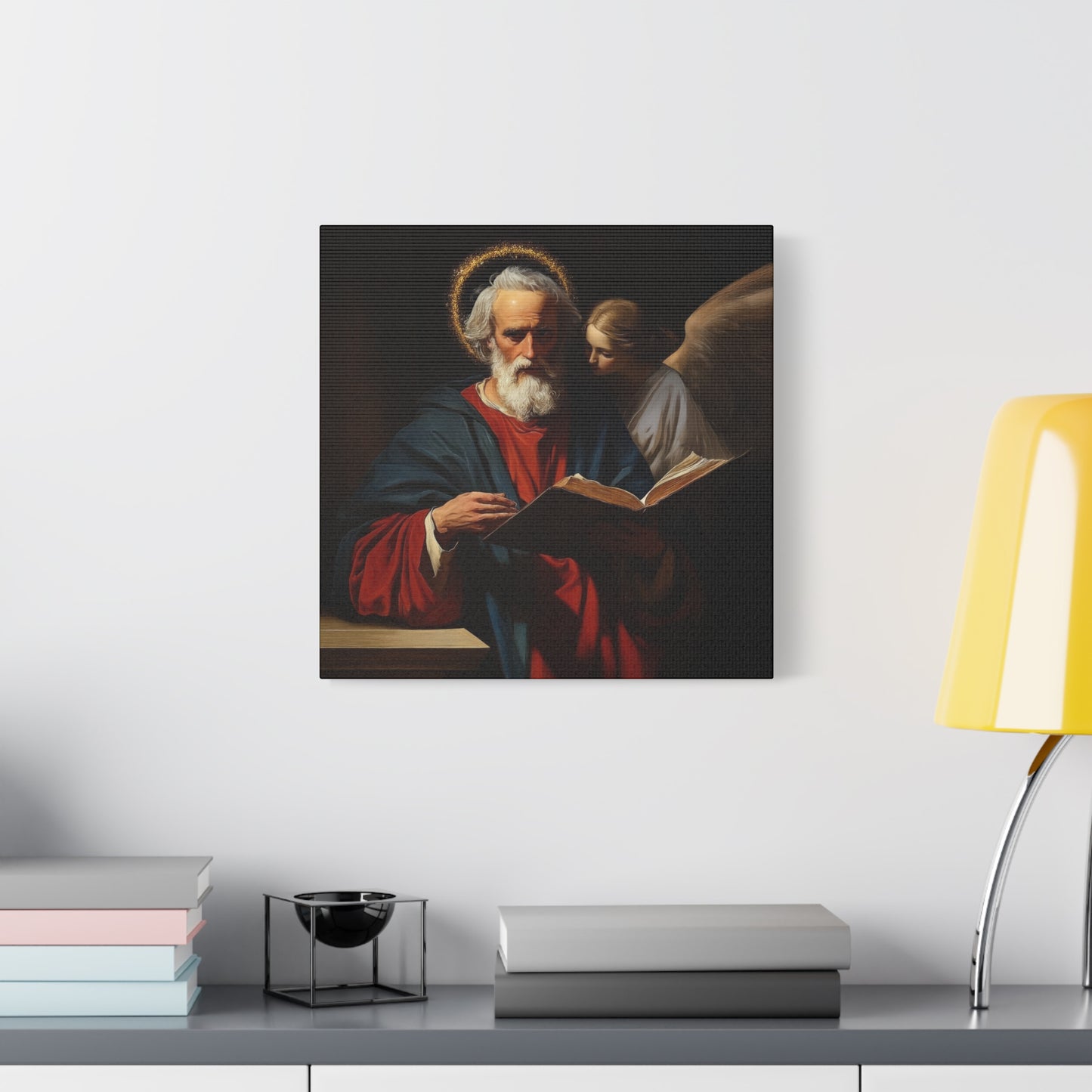 Saint Matthew the Apostle - Gallery Wrapped Canvas - Print - Religious Art for your Home - Catholic