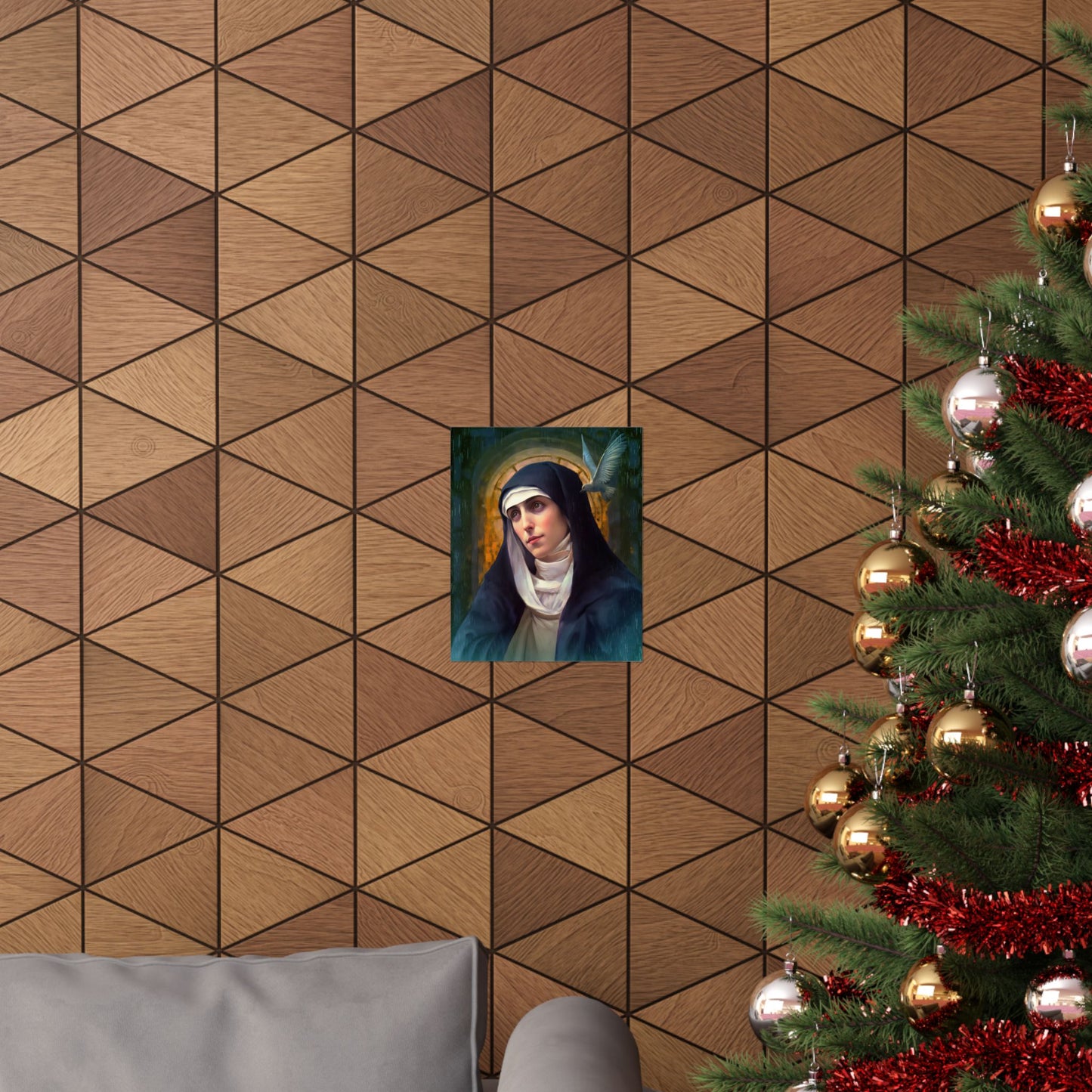Saint Teresa of Ávila Print - Sanctified Souls Print - Multiple Sizes - Premium Matte Vertical Posters