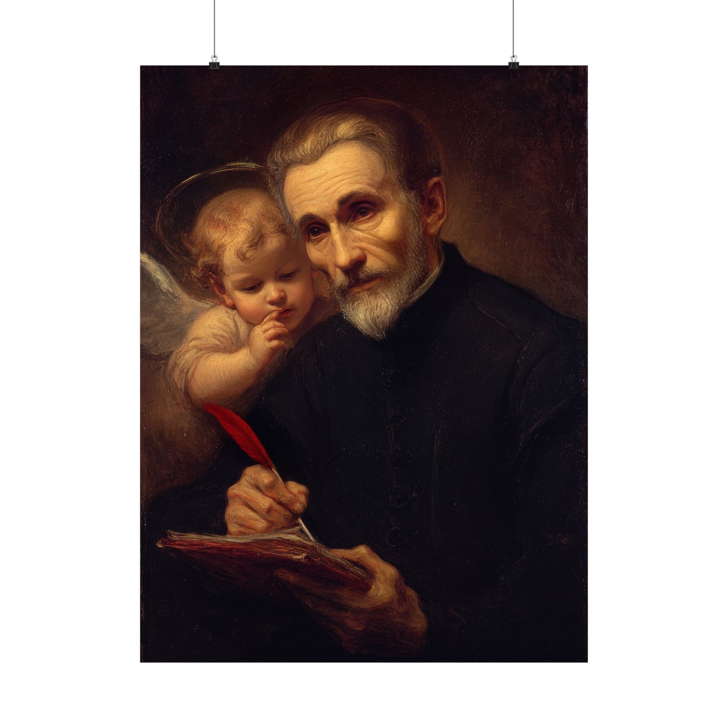 Saint Peter Canisius - Sanctified Souls Print - Multiple Sizes - Premium Matte Vertical Posters