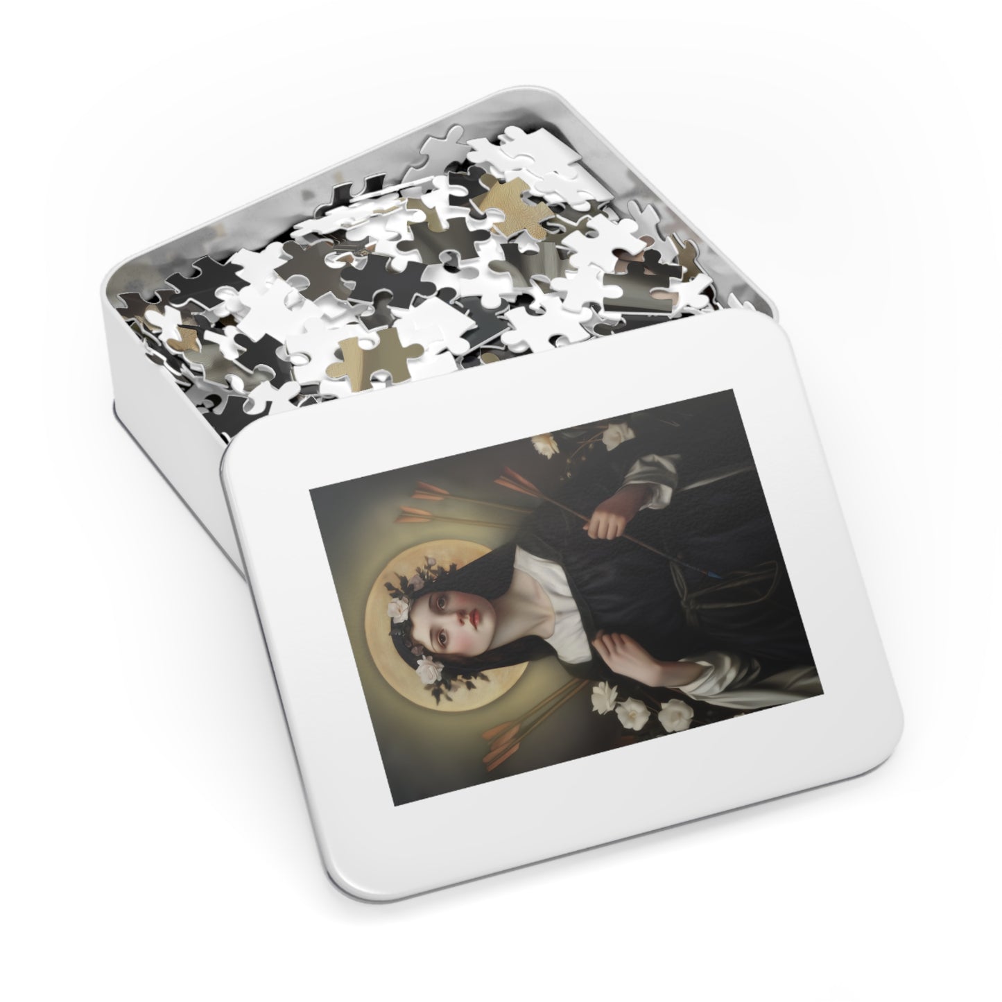 Saint Dorothy of Montau - Puzzle & Keepsake Tin - Religious Jigsaw Puzzle (30, 110, 252, 500,1000-Piece)