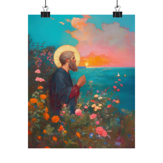 Saint Philip the Apostle - Sanctified Souls Print - Multiple Sizes - Premium Matte Vertical Posters