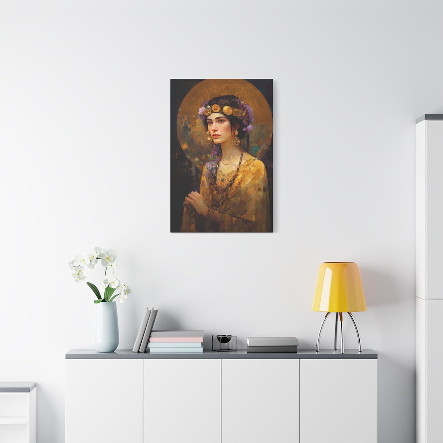Saint Lydia Purpuraria Canvas Print - Multiple Sizes - Catholic Home art - Museum Wrapped Canvas - Sanctified Souls Print