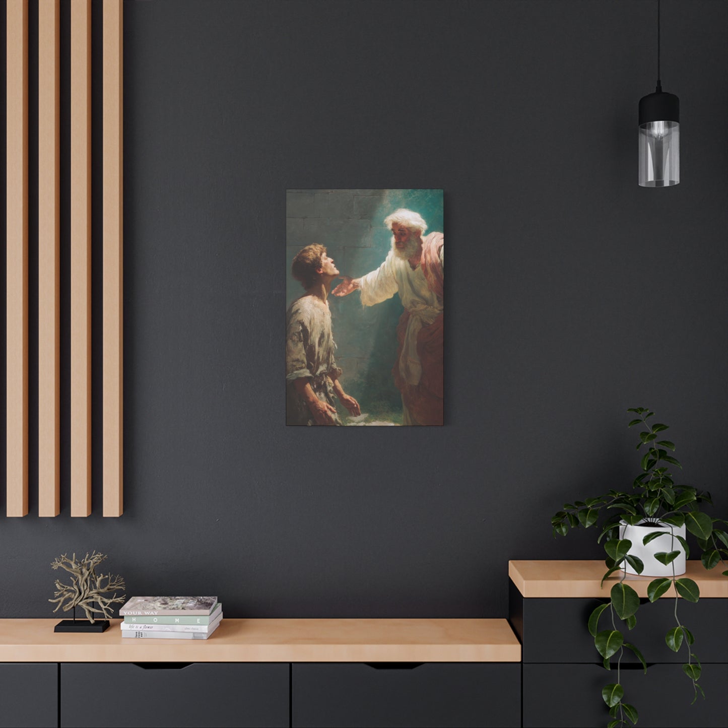 Homecoming of the Prodigal Son - Gallery Wrapped Canvas - Print - Religious Art for your Home - Catholic Art Print