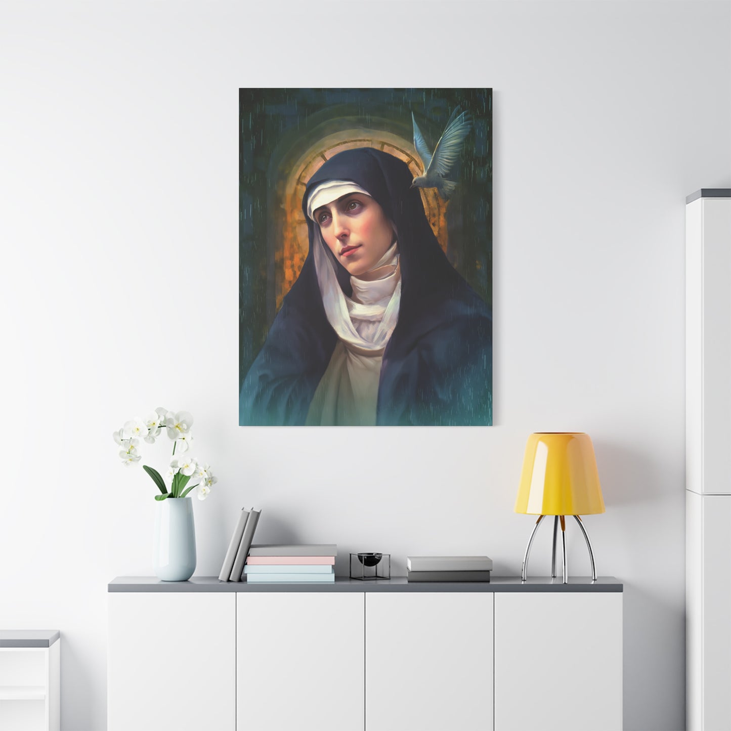 Saint Teresa of Avila - Museum Wrapped Canvas - Sanctified Souls Print - Religious Art for your Home