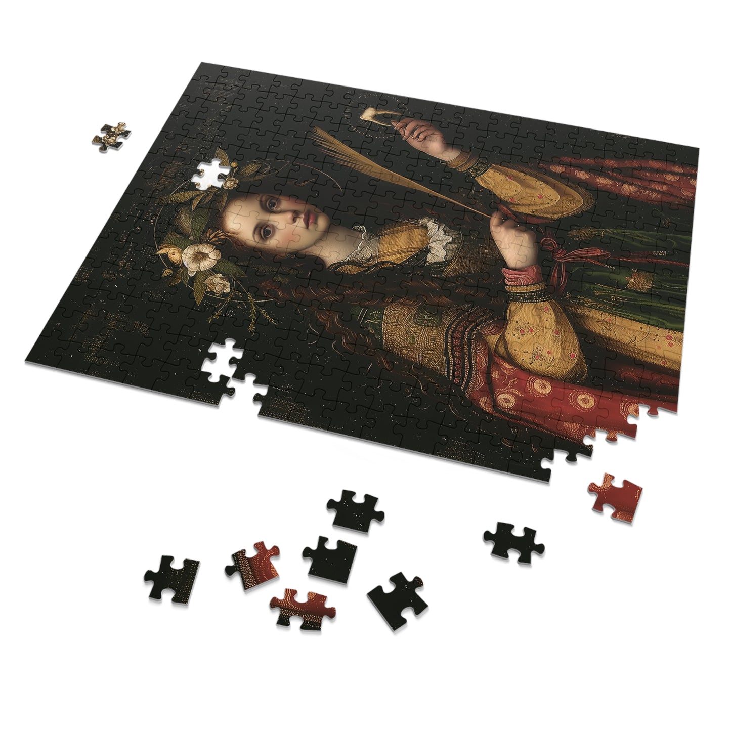Saint Apollonia - Puzzle and Keepsake Tin - Religious (30, 110, 252, 500,1000) - Religious Catholic Puzzle Art