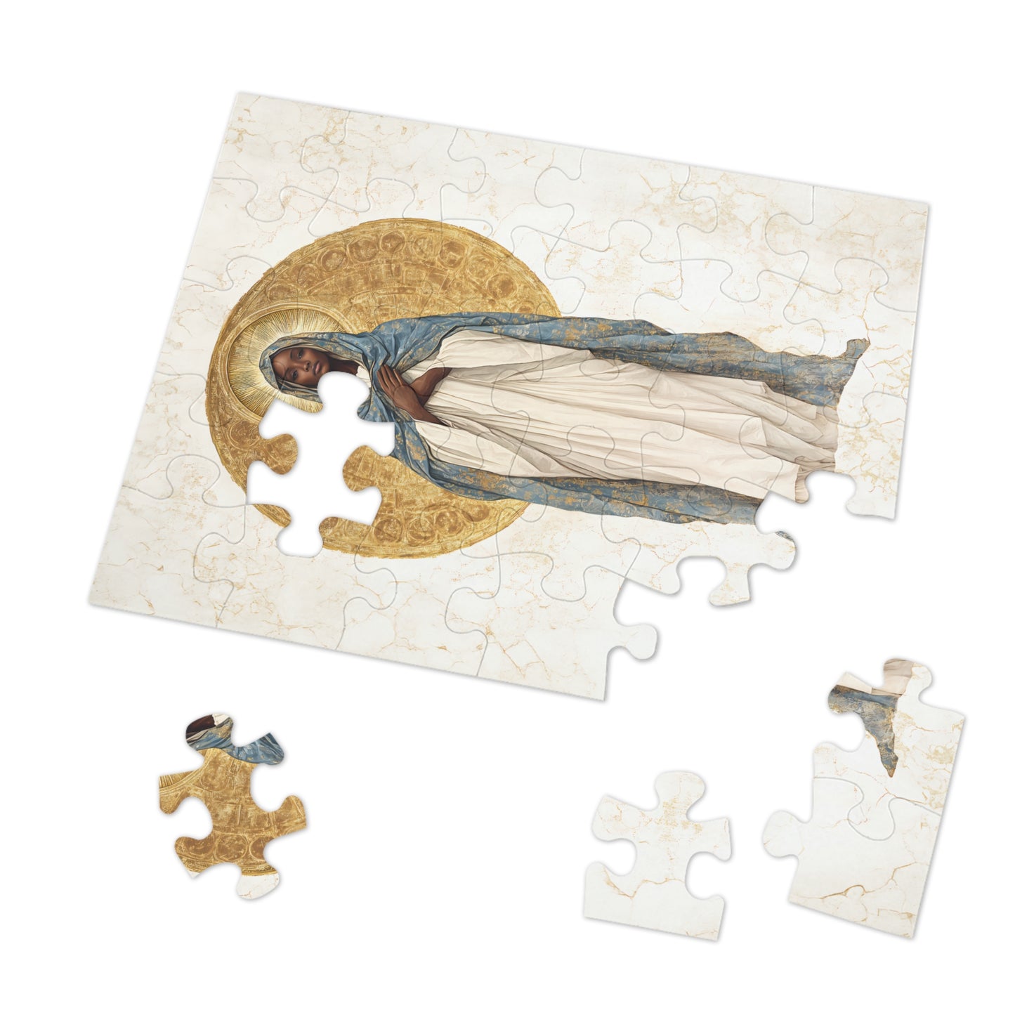 Our Lady of Kibeho- The Vision of Divine Peace - Puzzle and Keepsake Tin - Religious (30, 110, 252, 500,1000) - Religious Puzzle - Religious