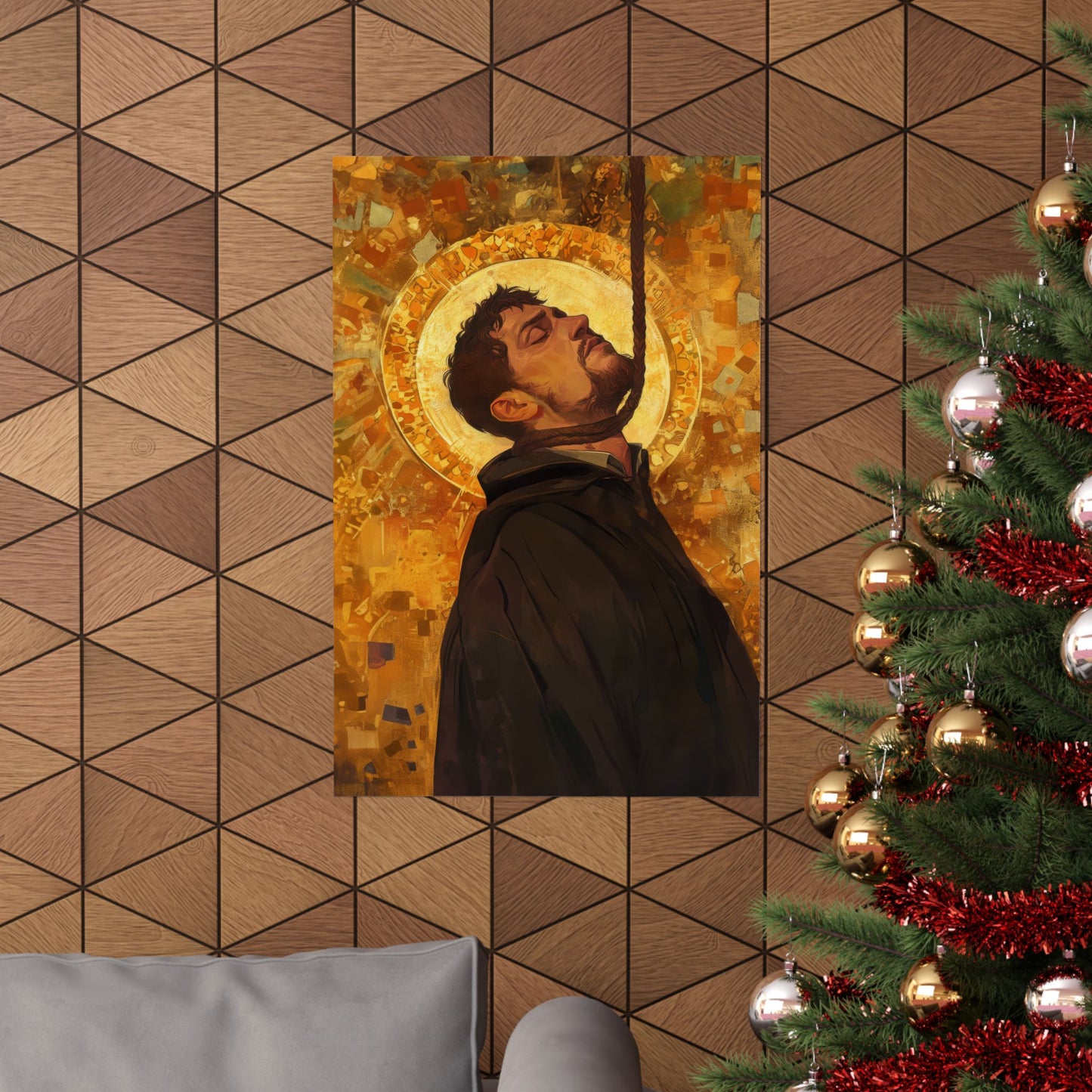 Saint John Ogilvie Poster Print - Sanctified Souls Print - Multiple Sizes - Premium Posters - Catholic Art for your home