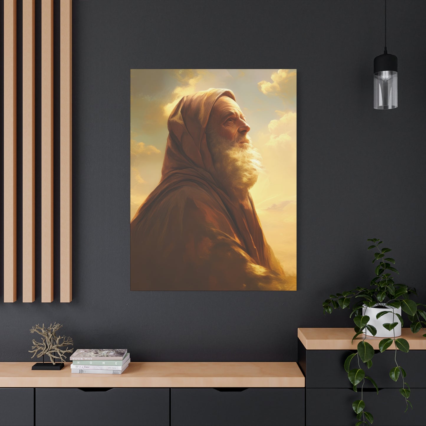 Father Abraham - Museum Wrapped Canvas - Sanctified Souls Print - Religious Art for your Home