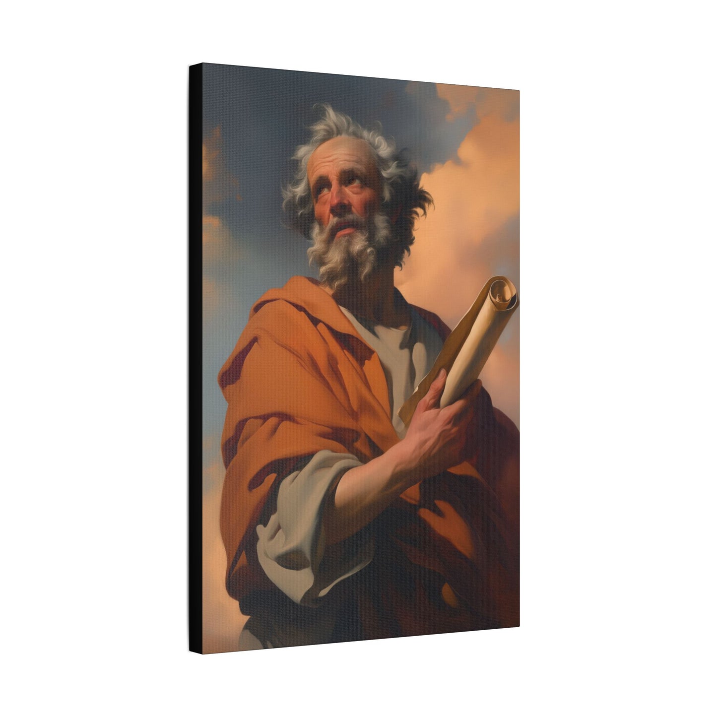 Saint Paul the Apostle-  Wrapped Canvas Print - Multiple Sizes - Catholic Home art Matte Canvas, Stretched