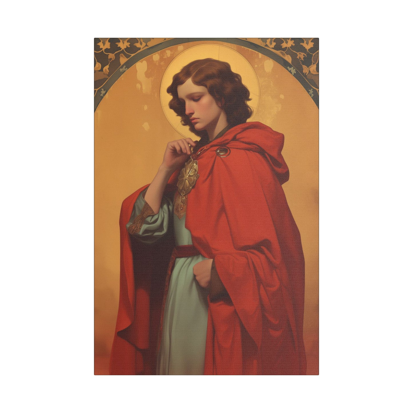 Saint Casimir of Poland Canvas Print - Multiple Sizes - Catholic Home art - Museum Wrapped Canvas - Sanctified Souls Print