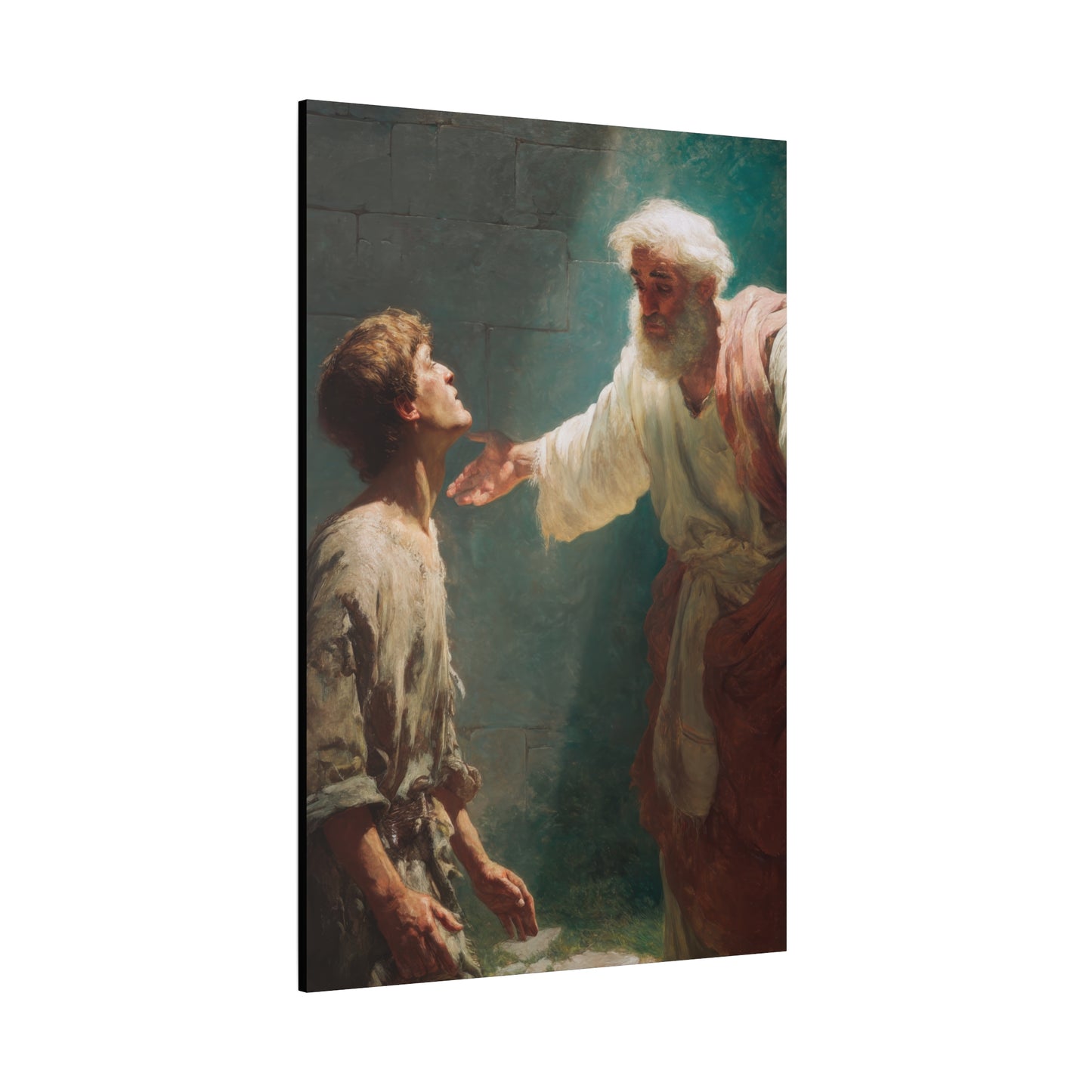 Homecoming of the Prodigal Son - Gallery Wrapped Canvas - Print - Religious Art for your Home - Catholic Art Print