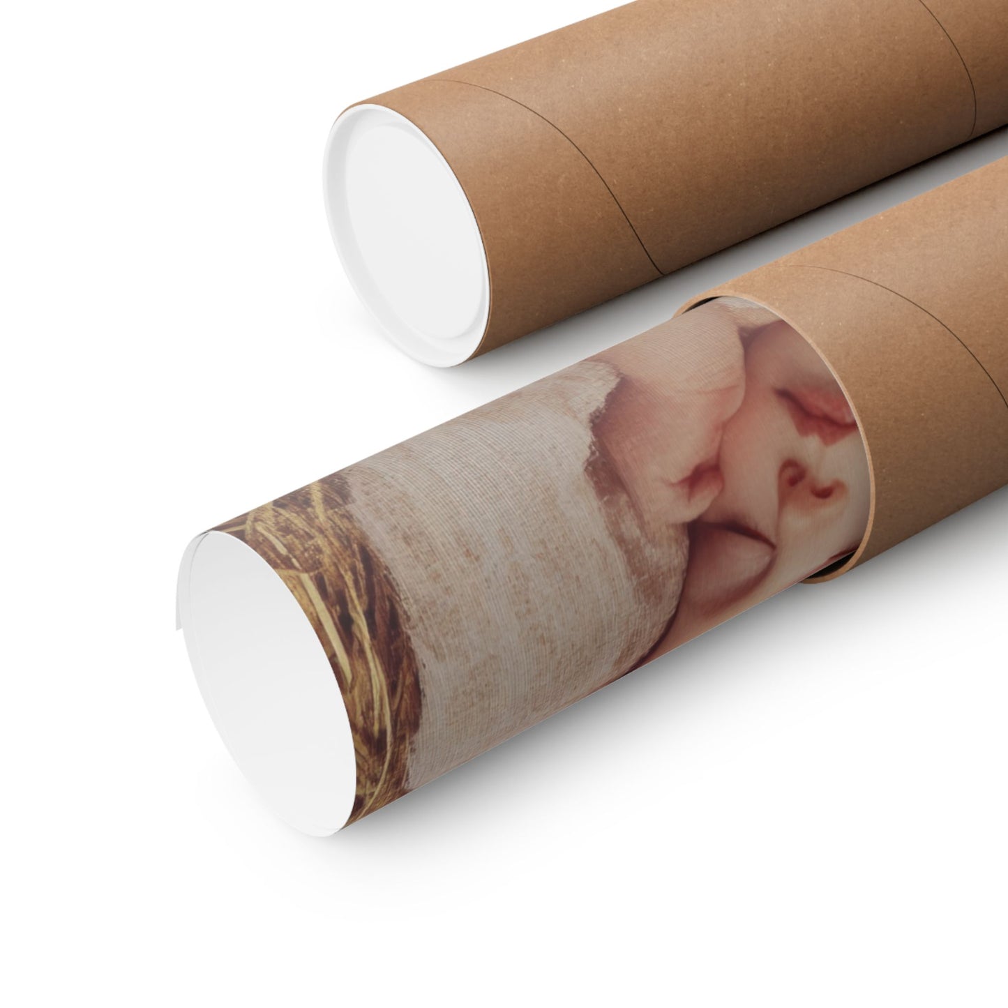 The Christ Child Born Into the Quiet of the World - Sanctified Souls Print - Multiple Sizes - Premium Matte Vertical Posters