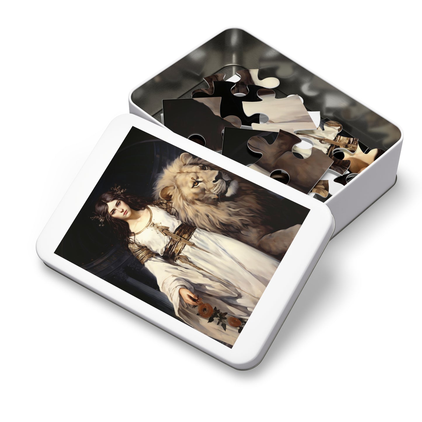 Saint Euphemia - Puzzle and Keepsake Tin - Religious Jigsaw Puzzle (30, 110, 252, 500,1000-Piece) - Religious Puzzle