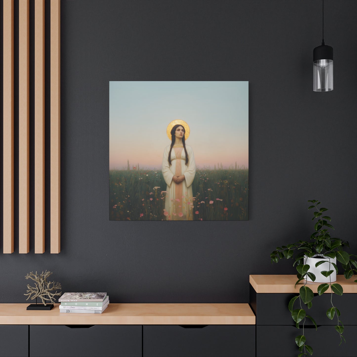 Saint Sabina-  Museum Wrapped Canvas - Sanctified Souls Print - Religious Art for your Home - Catholic Patron Saint Art
