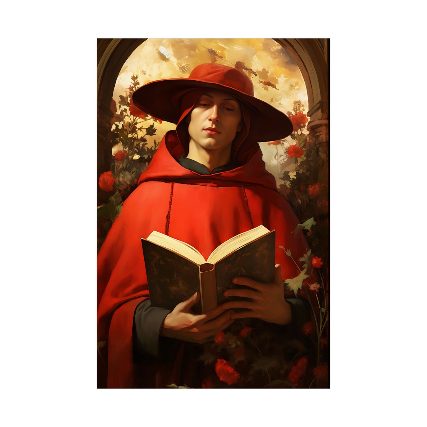 Saint Bonaventure - Sanctified Souls Print - Multiple Sizes - Premium Matte Vertical Posters