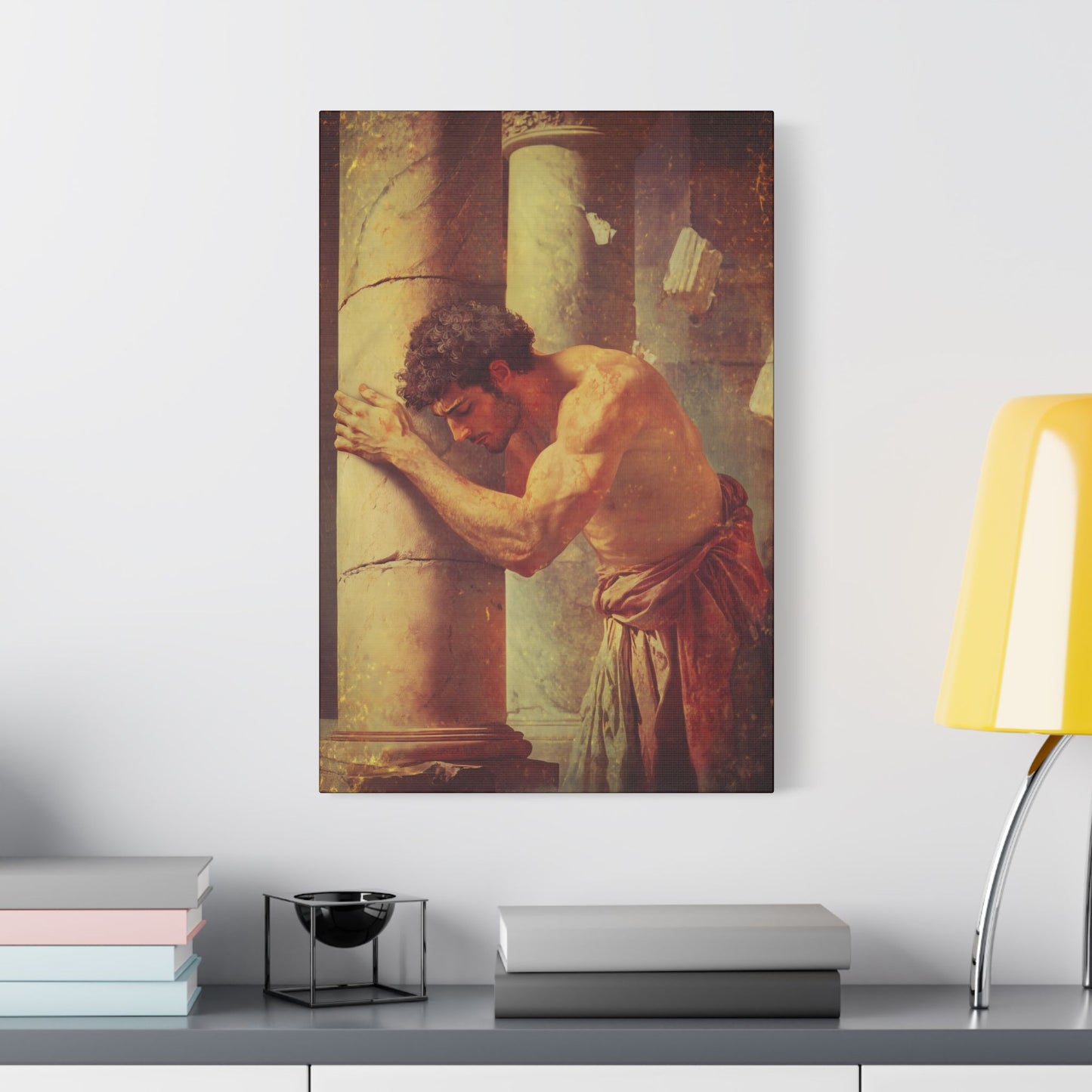 Samson - Museum Wrapped Canvas - Sanctified Souls Print - Religious Art for your Home