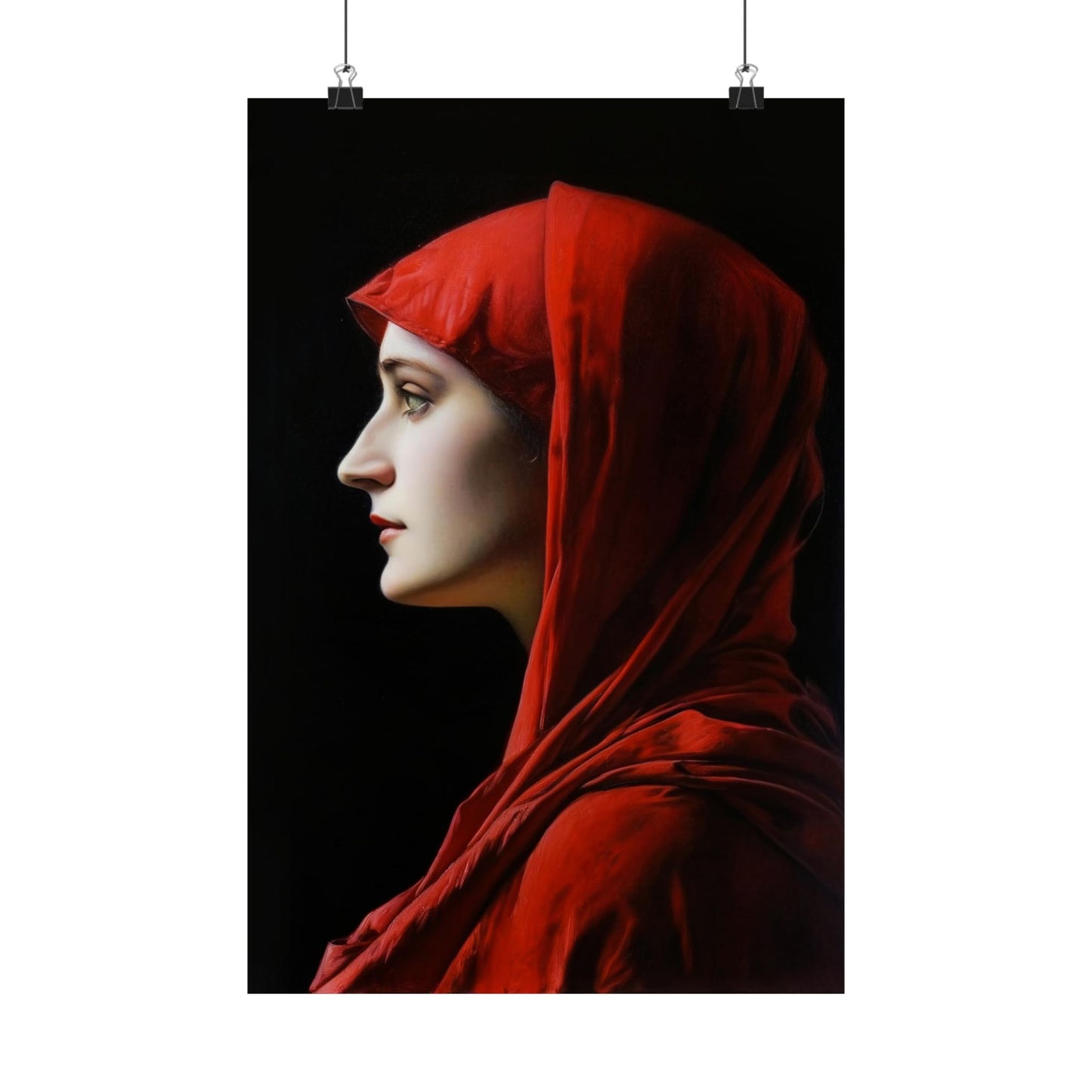 Saint Fabiola - Sanctified Souls Print - Multiple Sizes - Premium Matte Vertical Posters