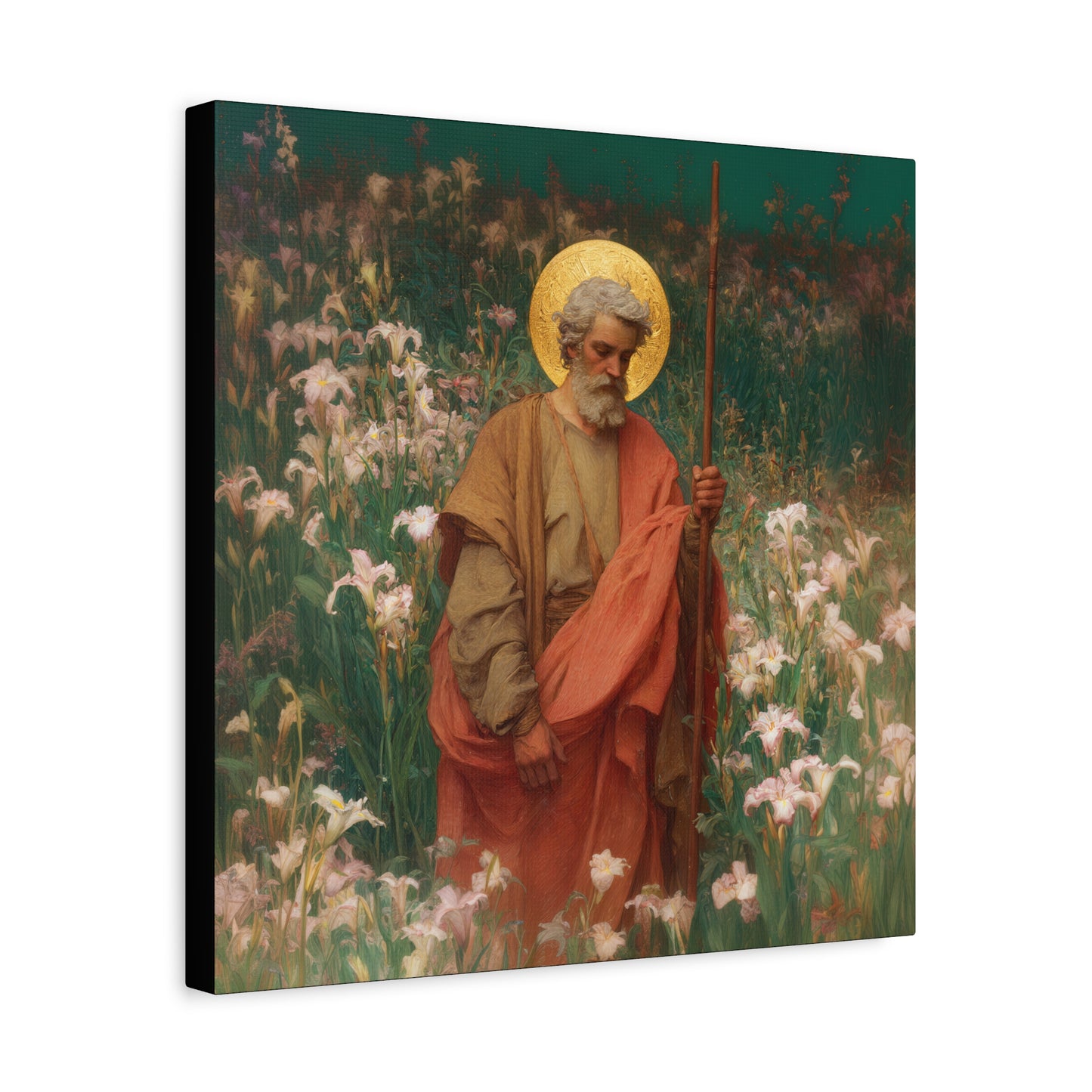 Saint James the Lesser -  Museum Wrapped Canvas - Sanctified Souls Print - Religious Art for your Home - Catholic Patron Saint Art