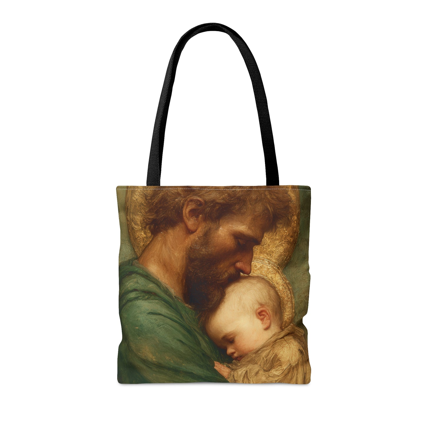 Saint Joseph the Father - Tote Bag - Large Medium Small Faith Art Bag - Catholic Faith Purse