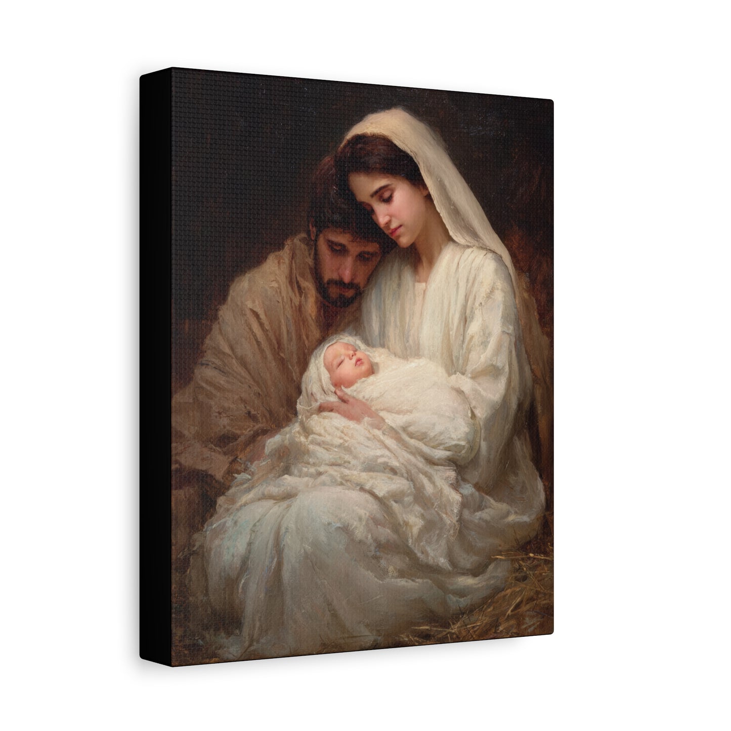 The Quiet Kingdom of the Holy Family - Gallery Wrapped Canvas - Print - Religious Art for your Home - Catholic