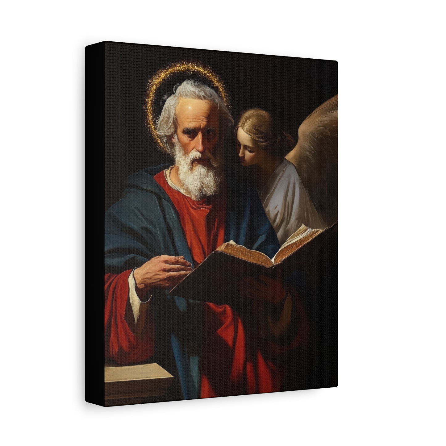 Saint Matthew the Apostle - Gallery Wrapped Canvas - Print - Religious Art for your Home - Catholic