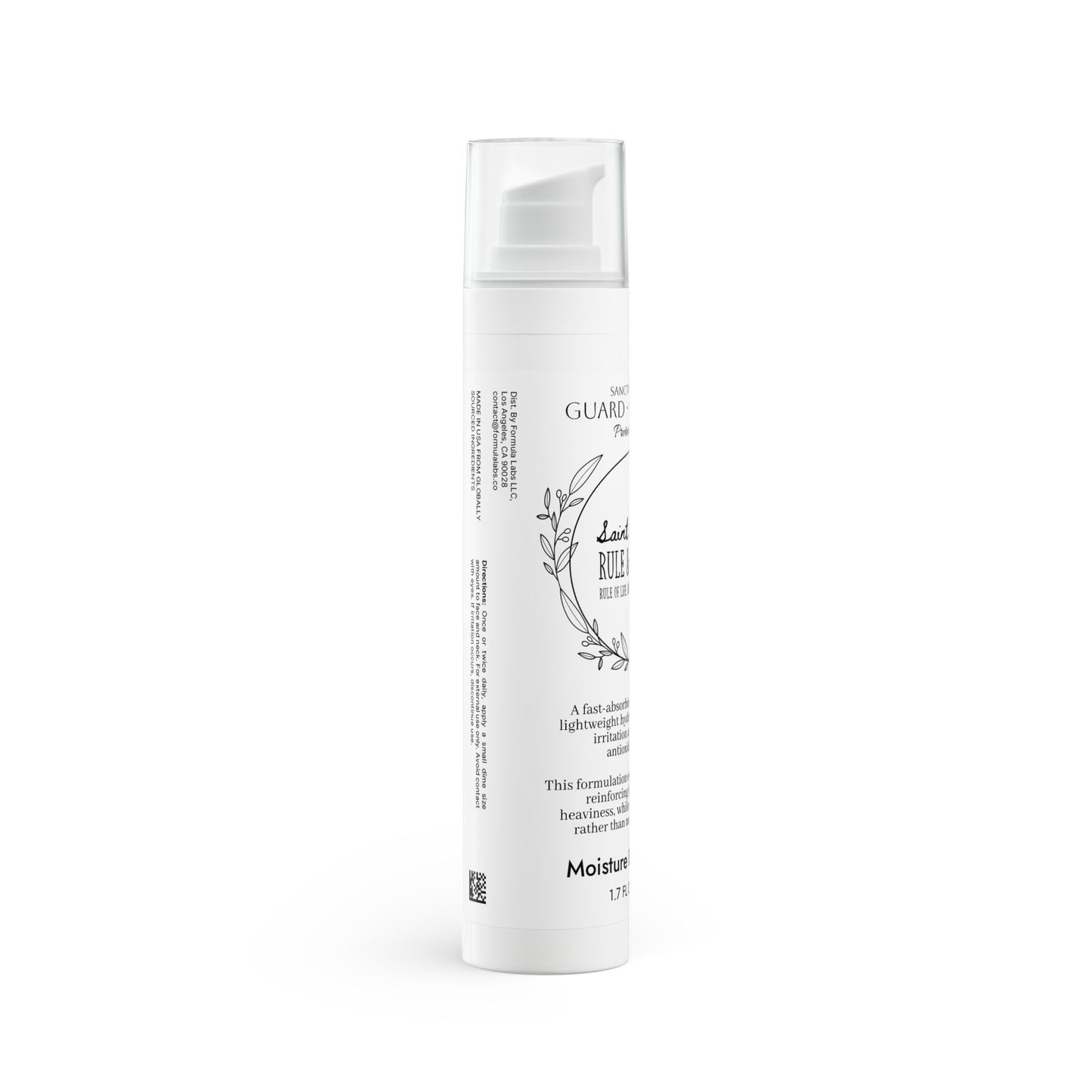 Saint Agnes's Rule & Remedy - Guard · Custodia - Protective Calm - Moisture Balance Gel, 1.7oz - Sanctified Souls