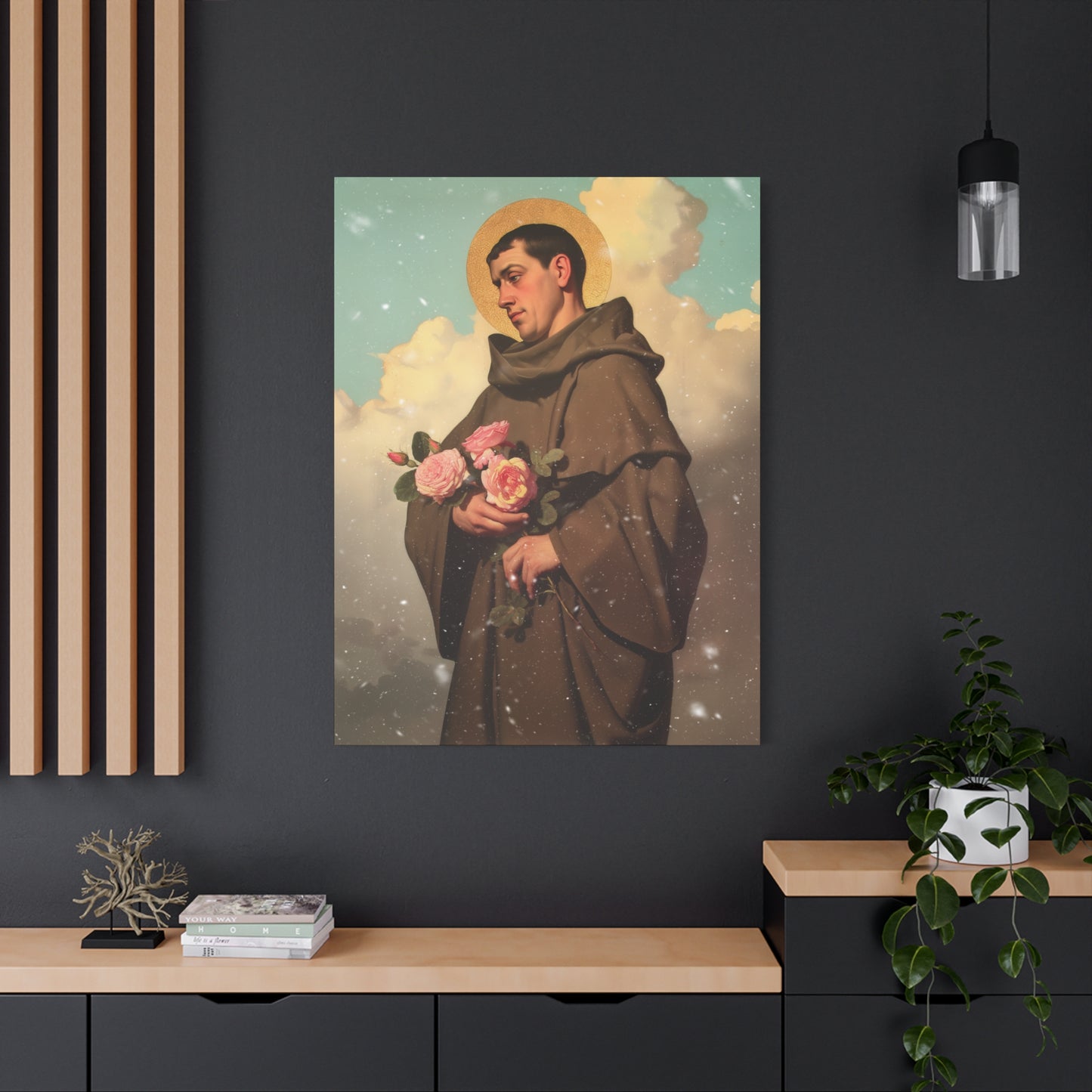 Saint Didacus of Alcala - Gallery Wrapped Canvas - Print - Religious Art for your Home - Catholic Art