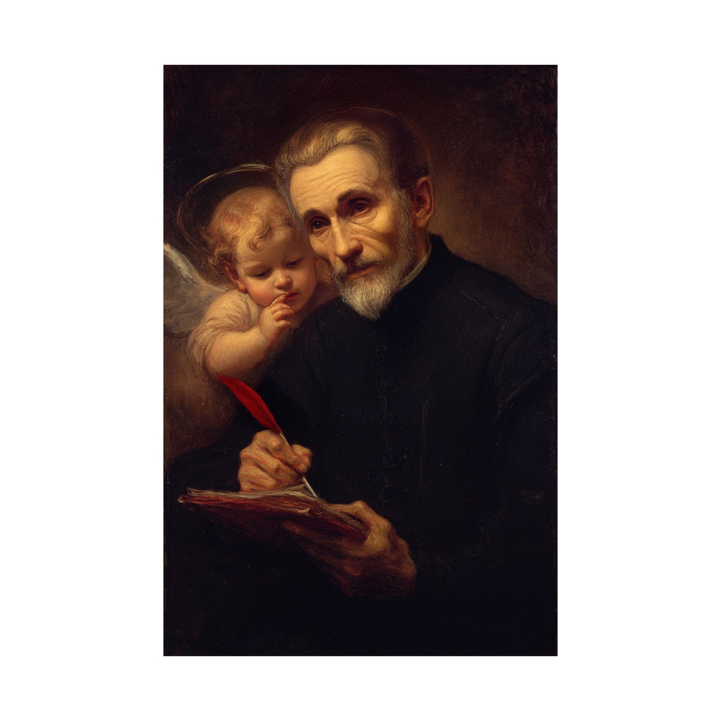 Saint Peter Canisius - Sanctified Souls Print - Multiple Sizes - Premium Matte Vertical Posters